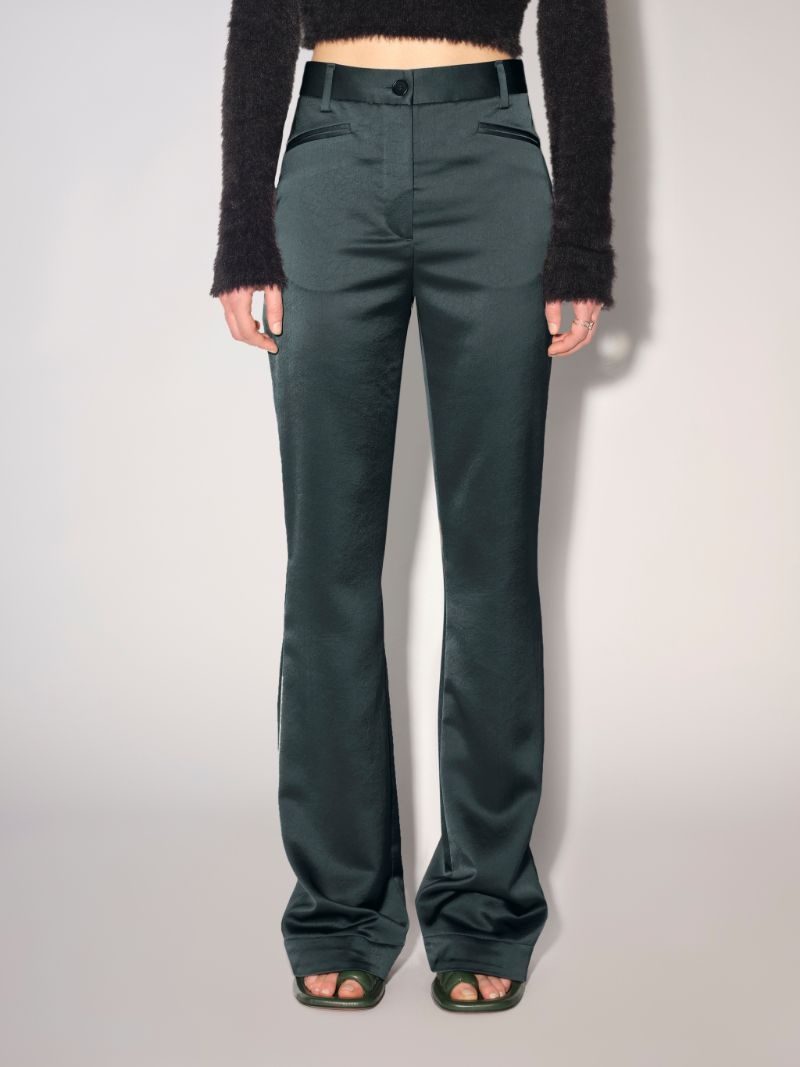 FITTED FLARE PANTS - 3