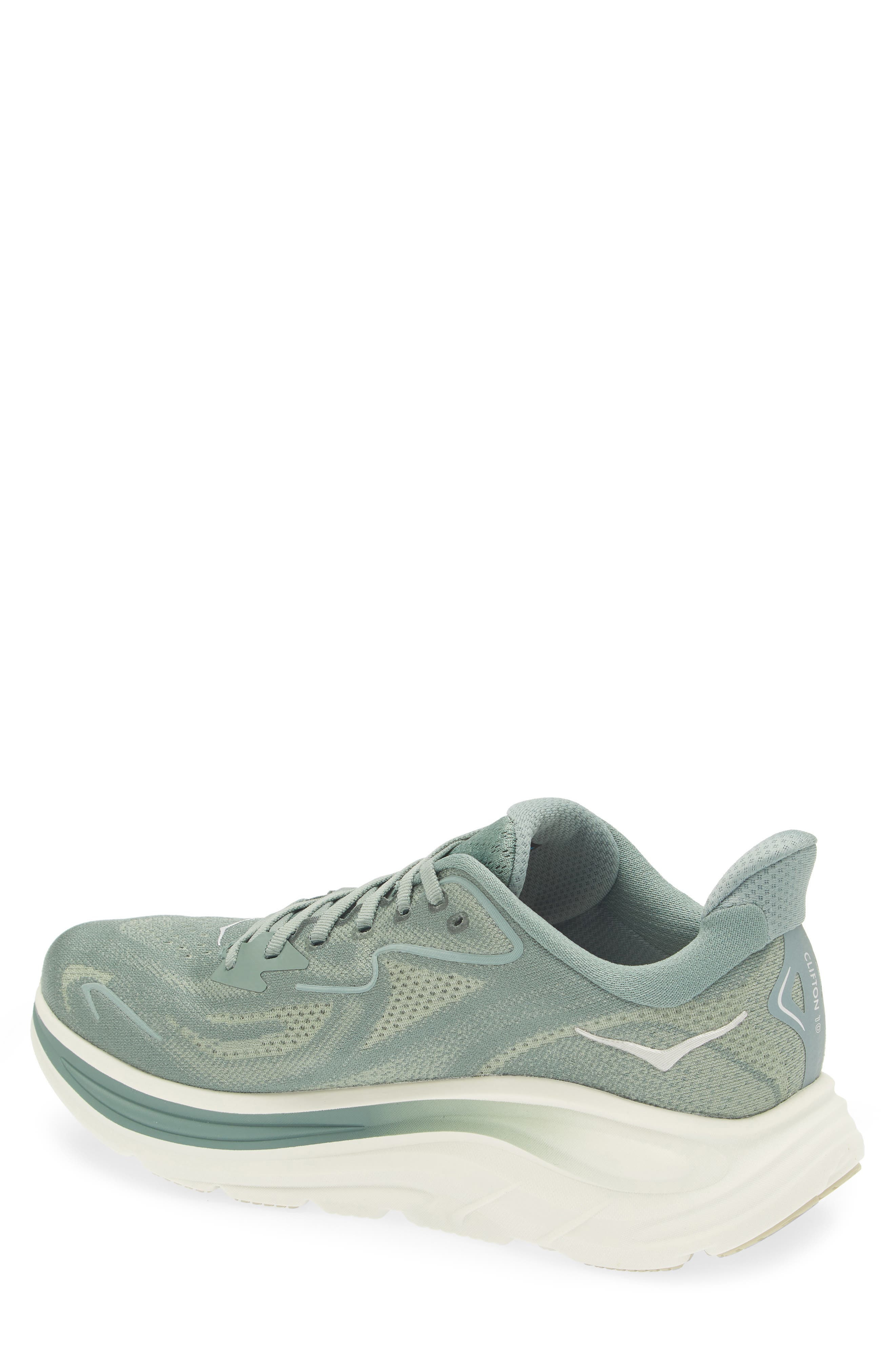 HOKA Clifton 10 Running Shoe in Fern /Truffle Salt at Nordstrom - 2