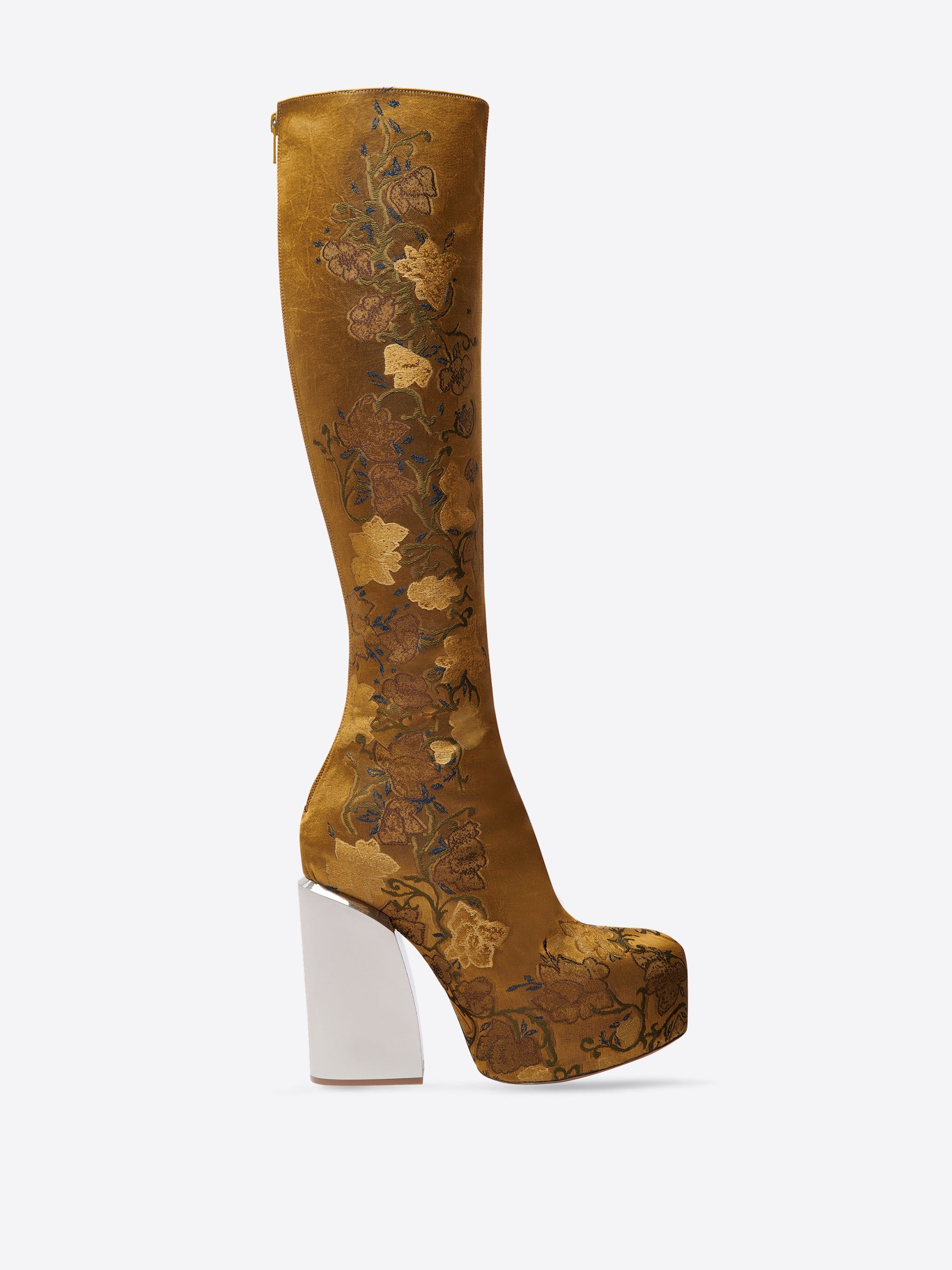 HIGH JACQUARD BOOTS - 1