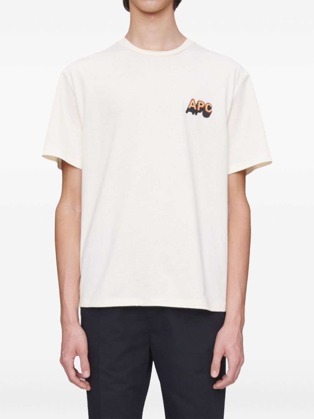 logo-print T-shirt - 2