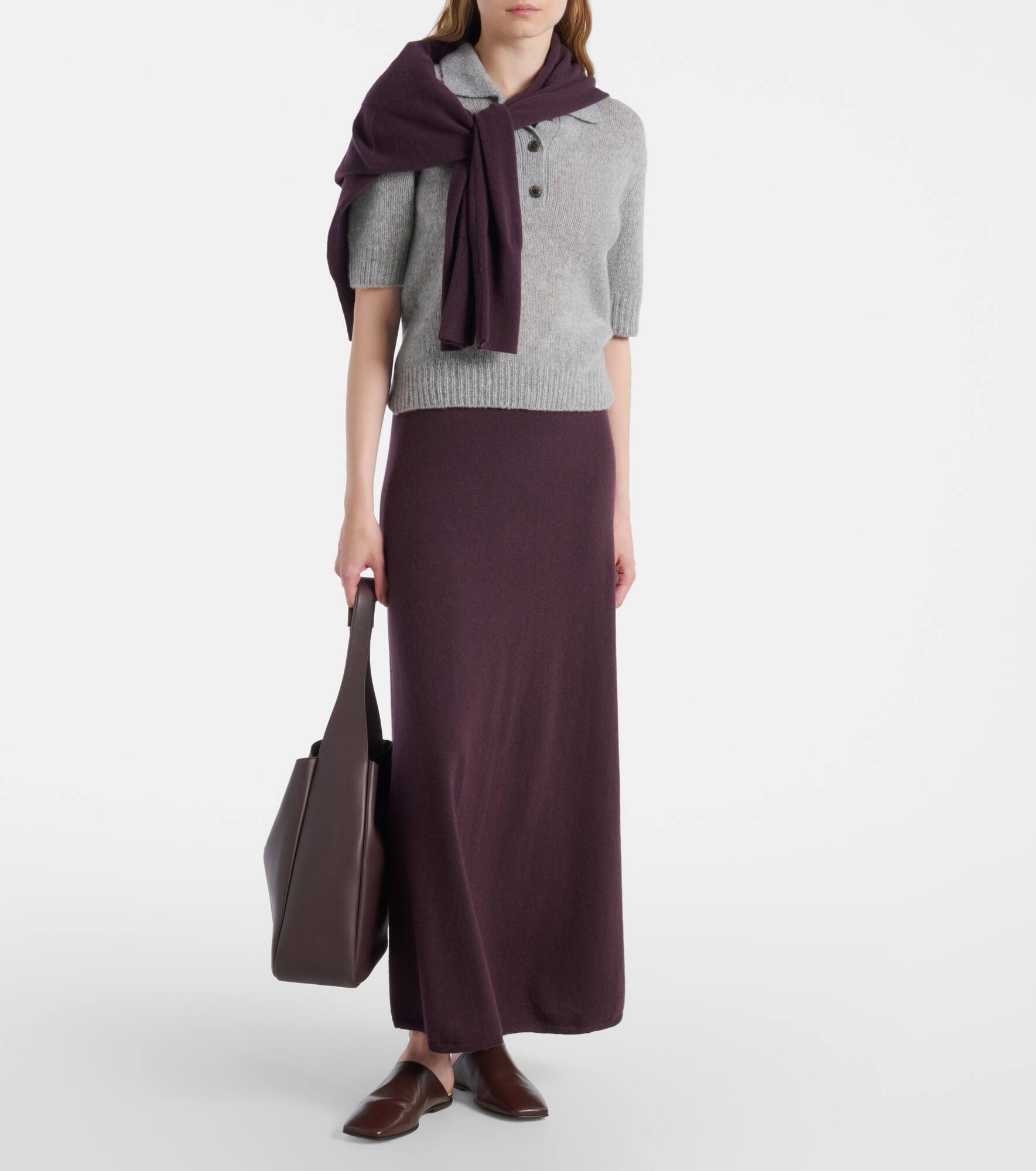 Masy cashmere and silk polo shirt - 2