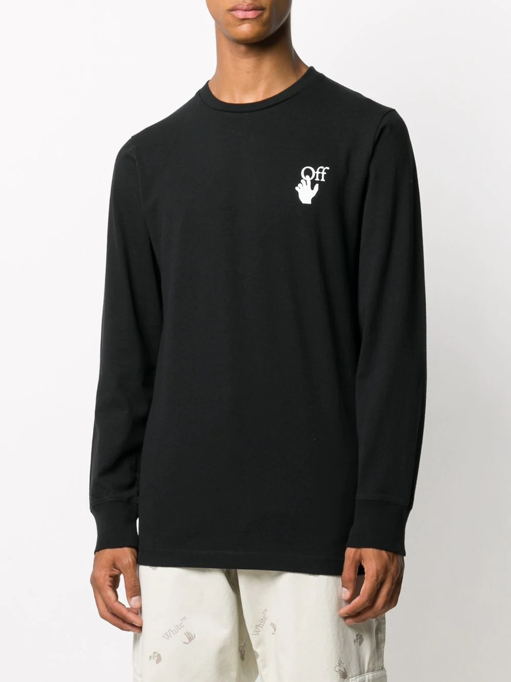 Cut Here logo-print sweatshirt - 4