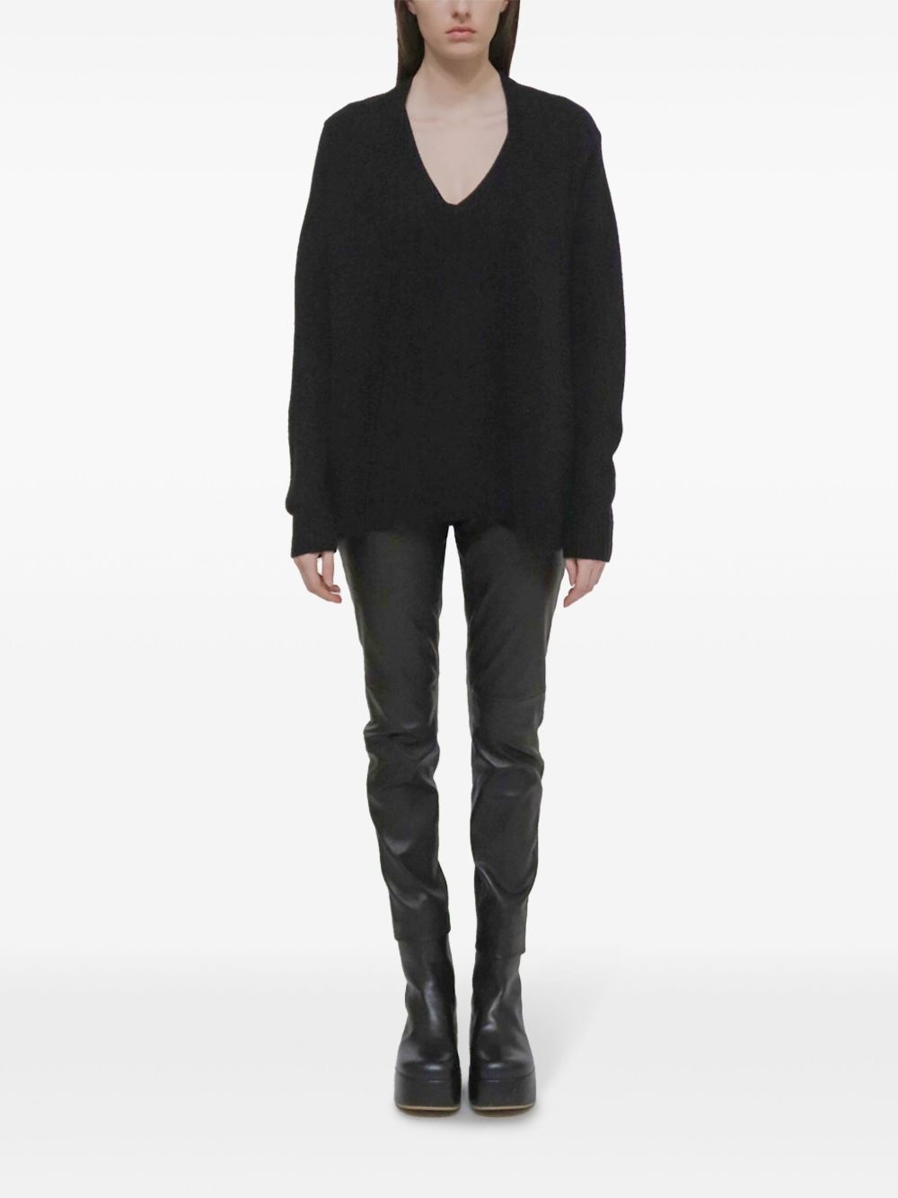 open-front cardigan - 2