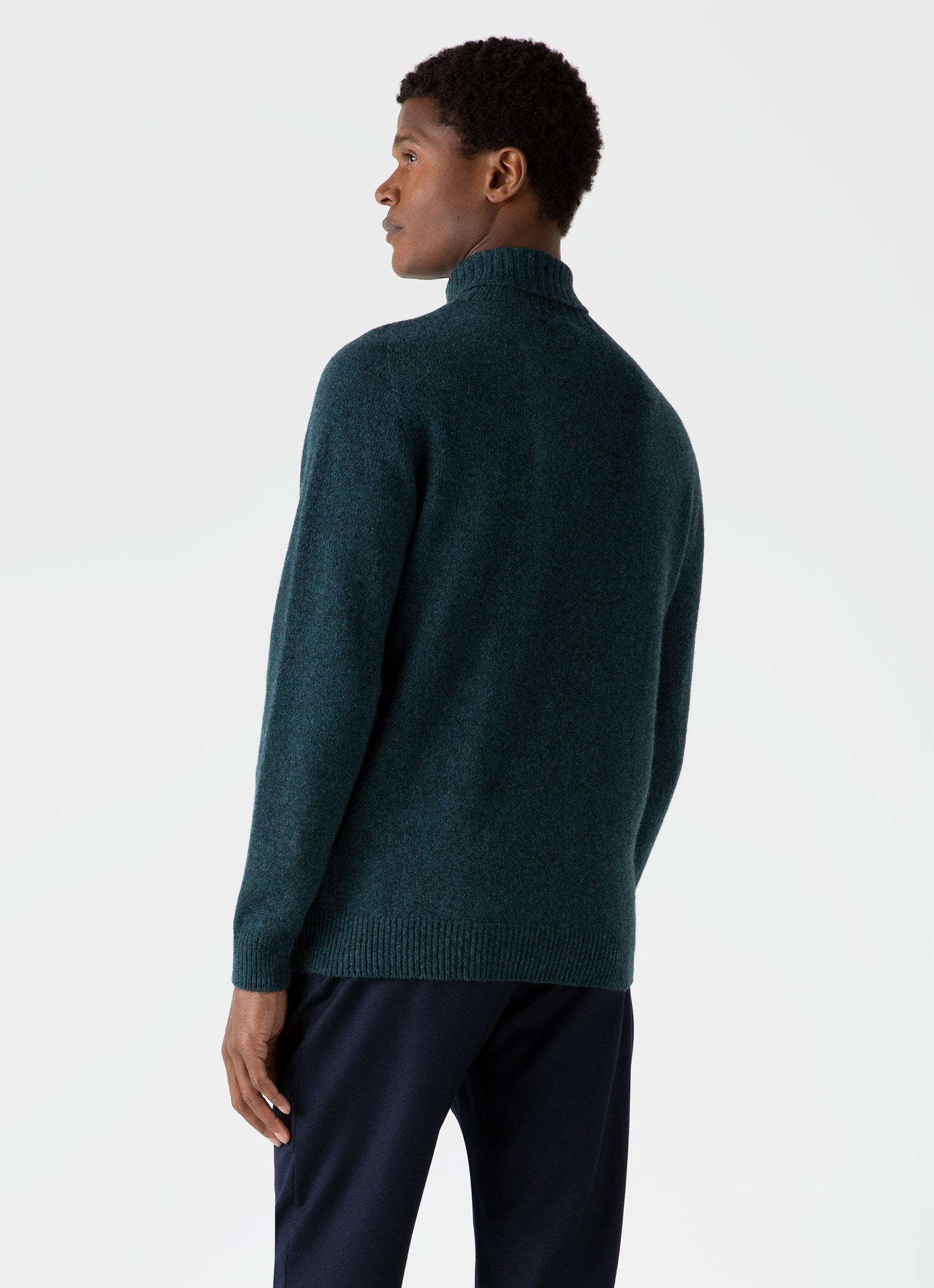 Lambswool Roll Neck - 4