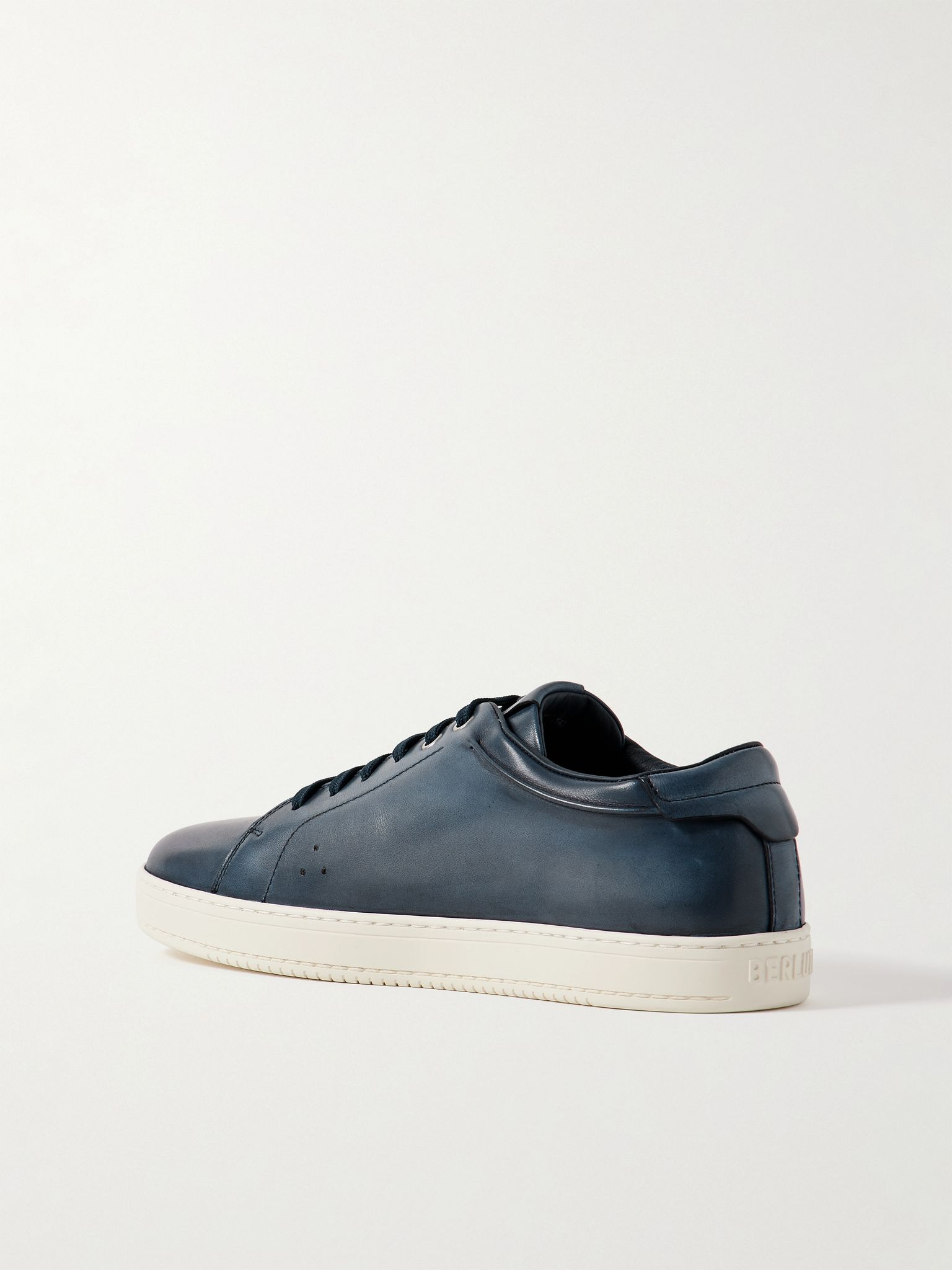 The Playtime Venezia Leather Sneakers Navy - 4