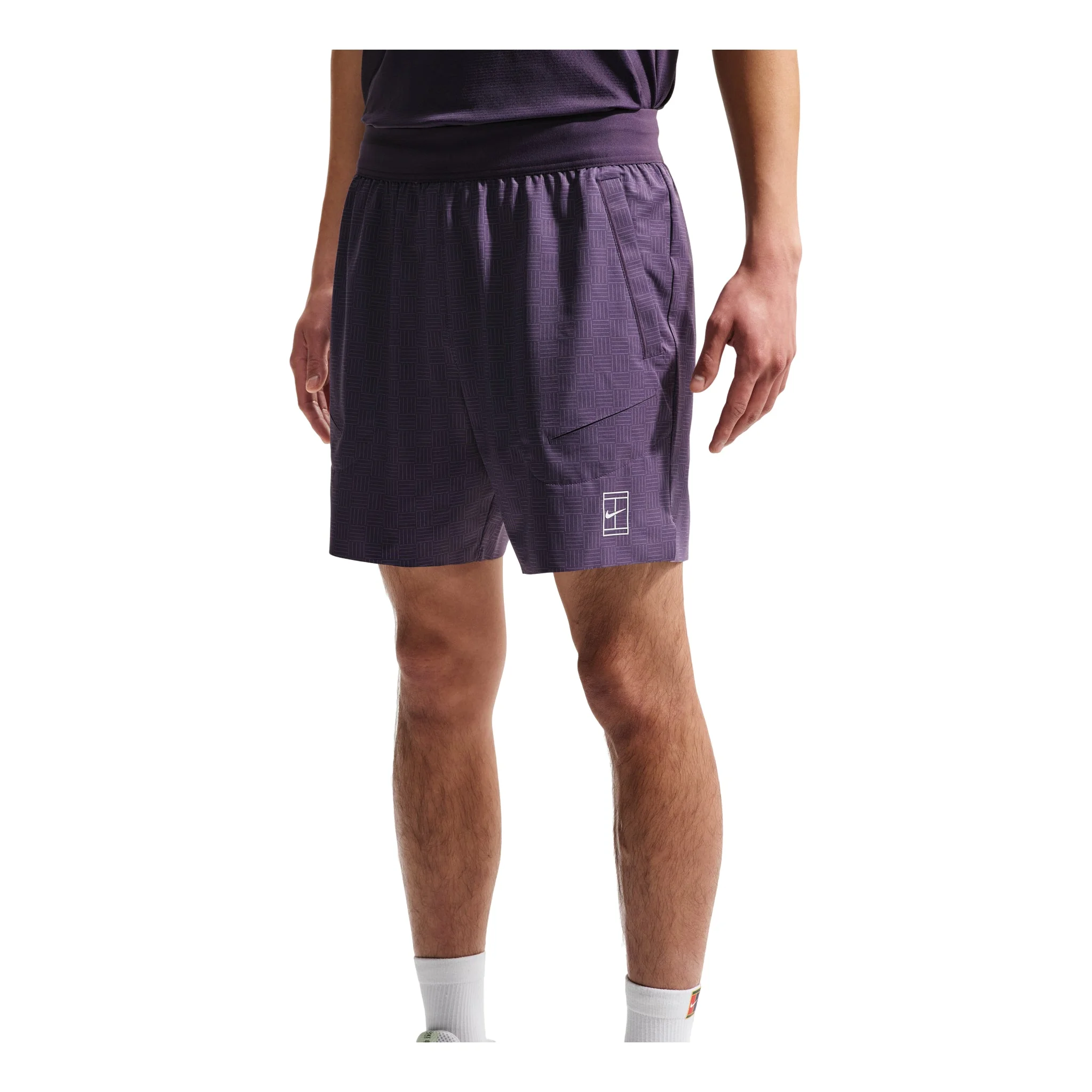 NikeCourt Advantage Dri-FIT Shorts 'Dark Raisin' IB1072-573 - 1