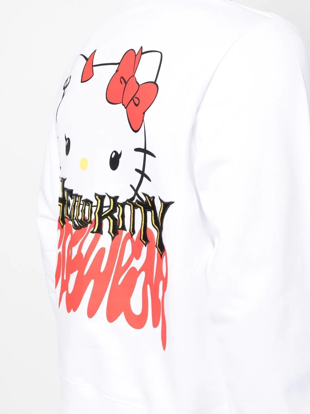 Hello Kitty print detail sweatshirt - 5