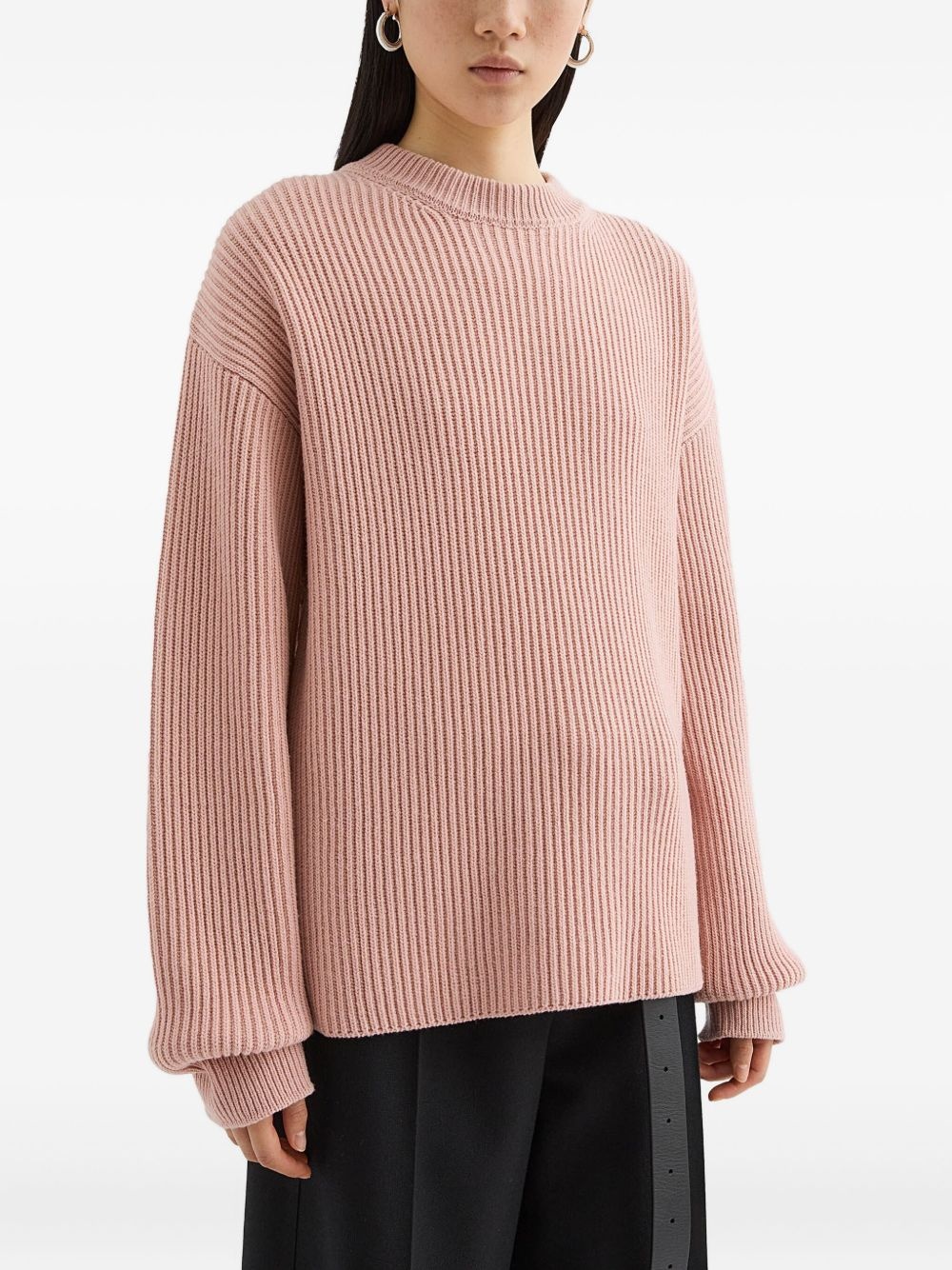 ribbed sweater - 3