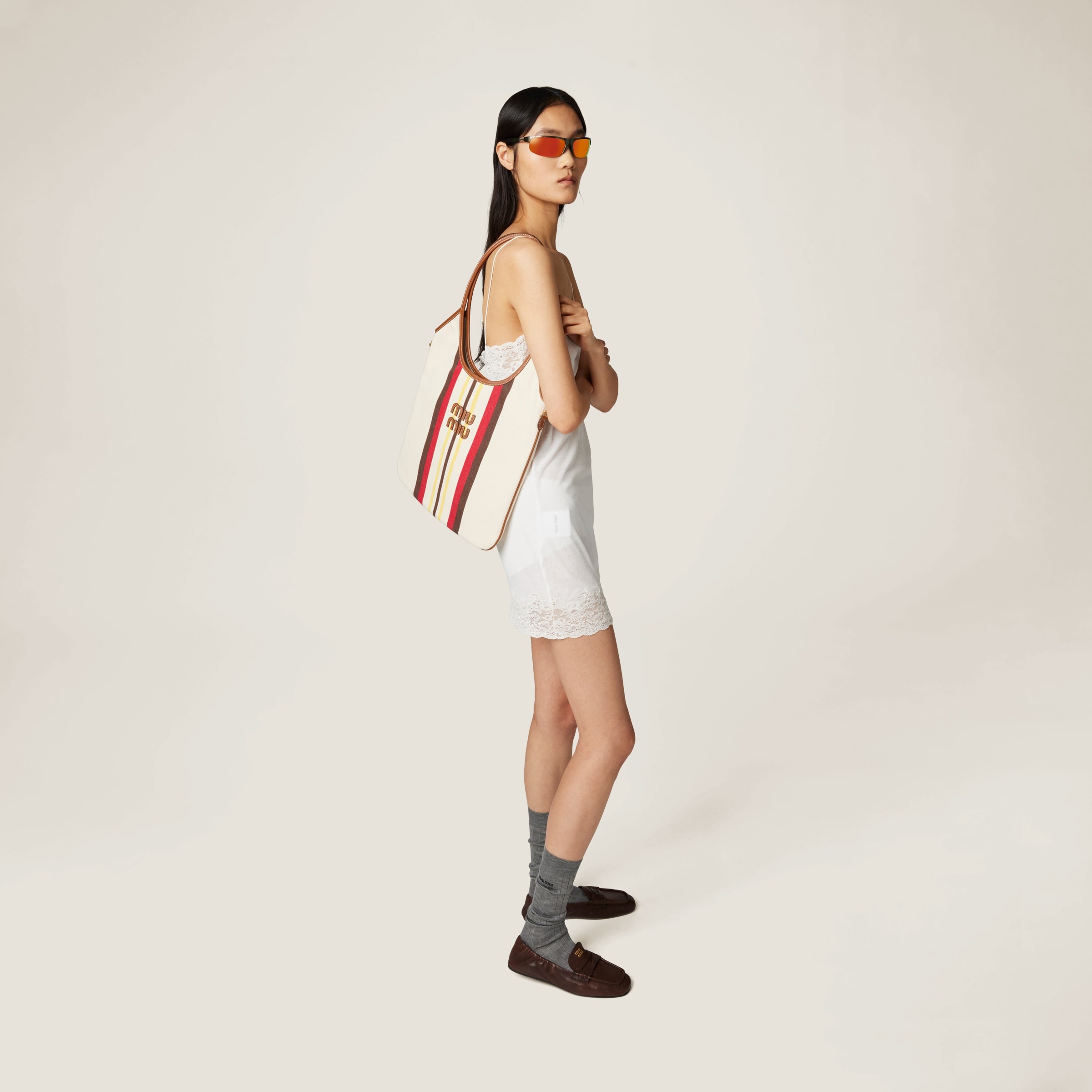 IVY canvas and leather bag - 5