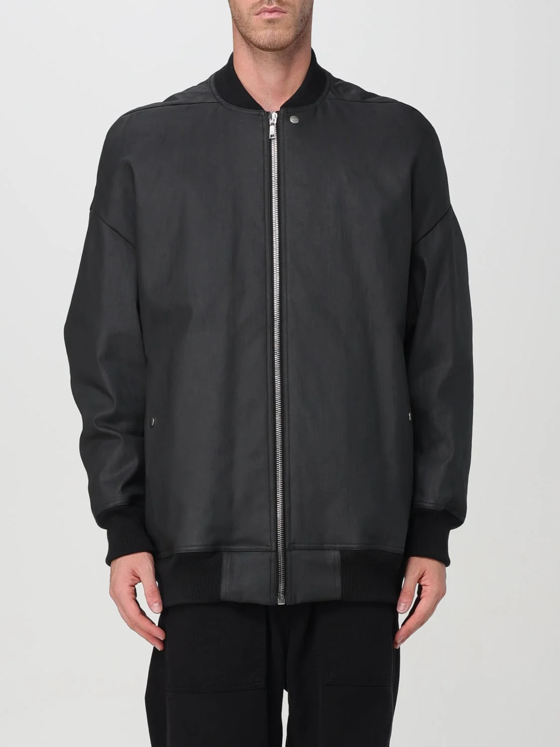 Rick Owens cotton bomber jacket - 1