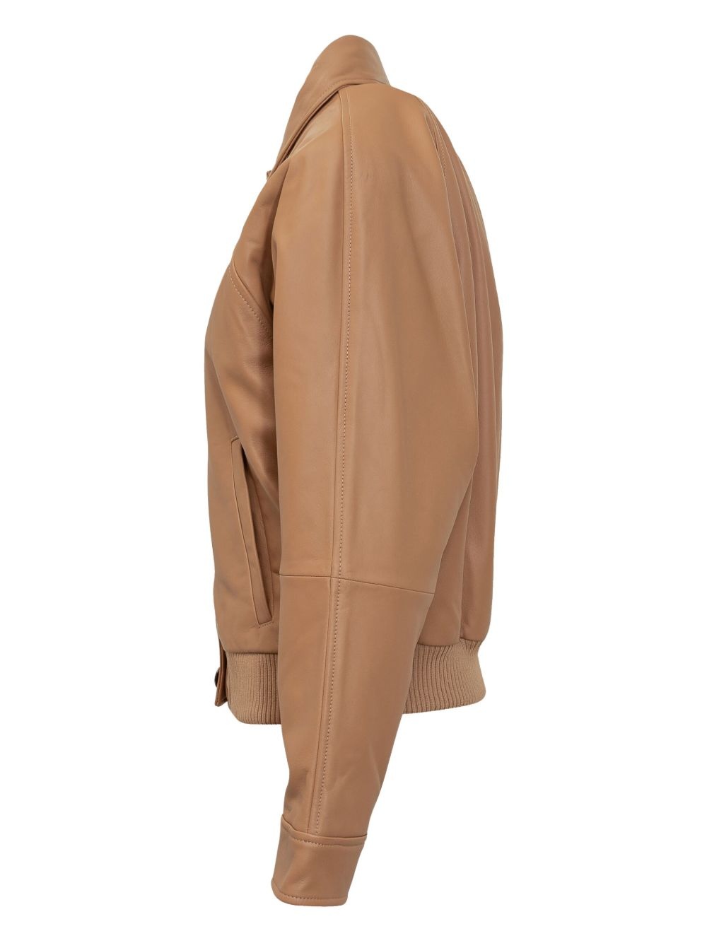 leather bomber jacket - 3