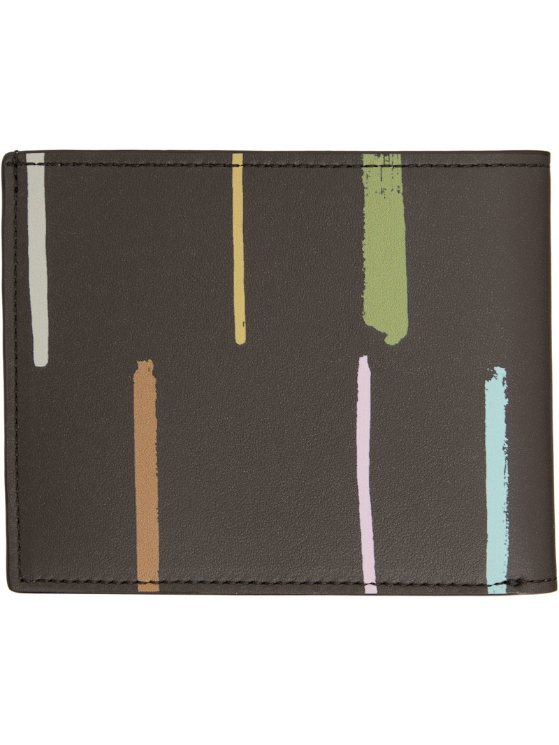 Paul Smith Brown Striped Wallet outlook
