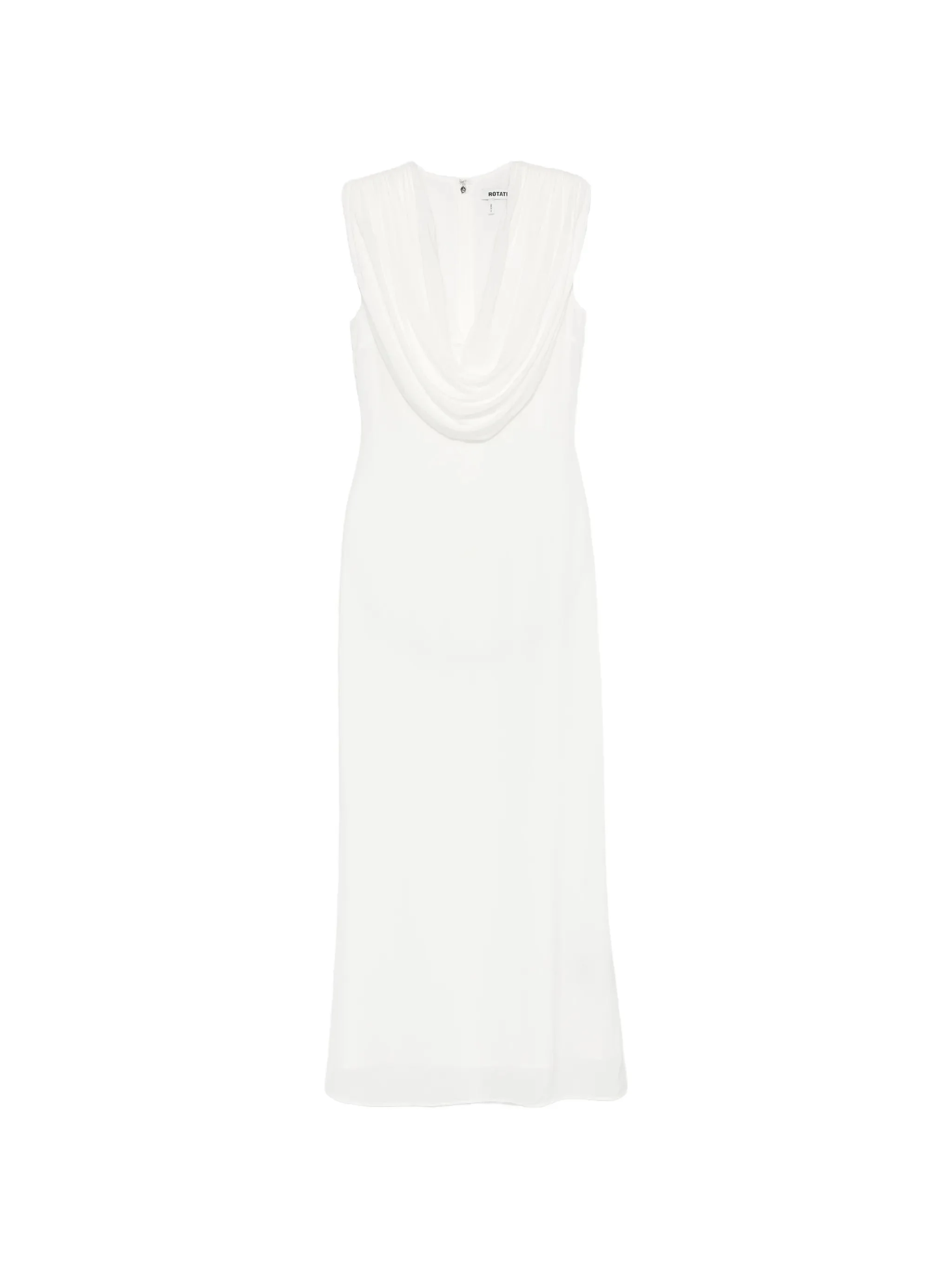 cowl-neck maxi dress - 1