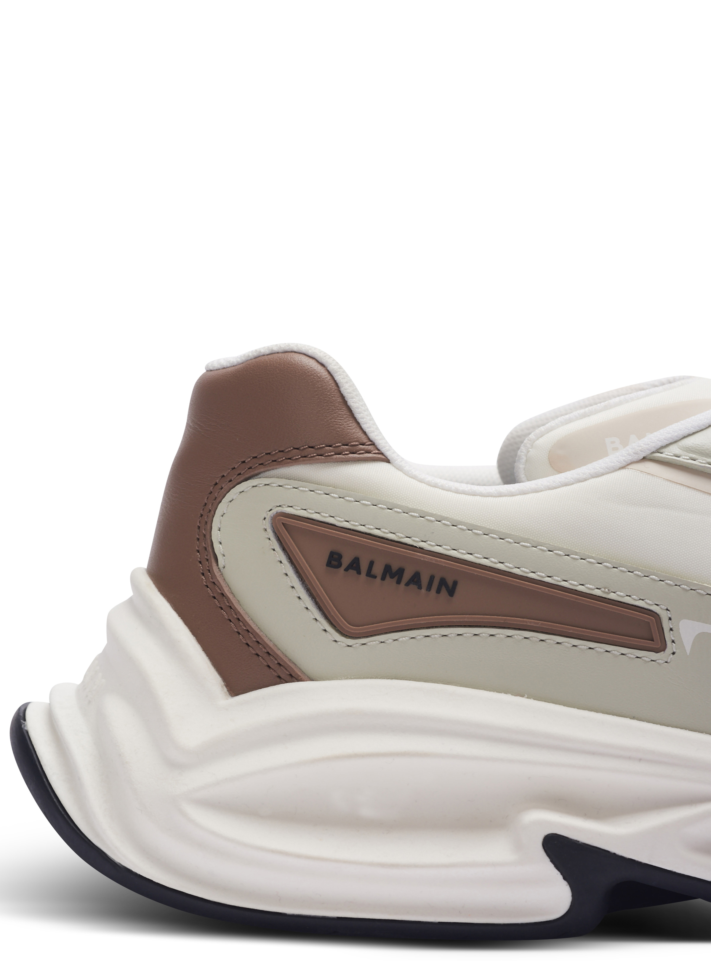 Run-Row leather and nylon sneakers - 6