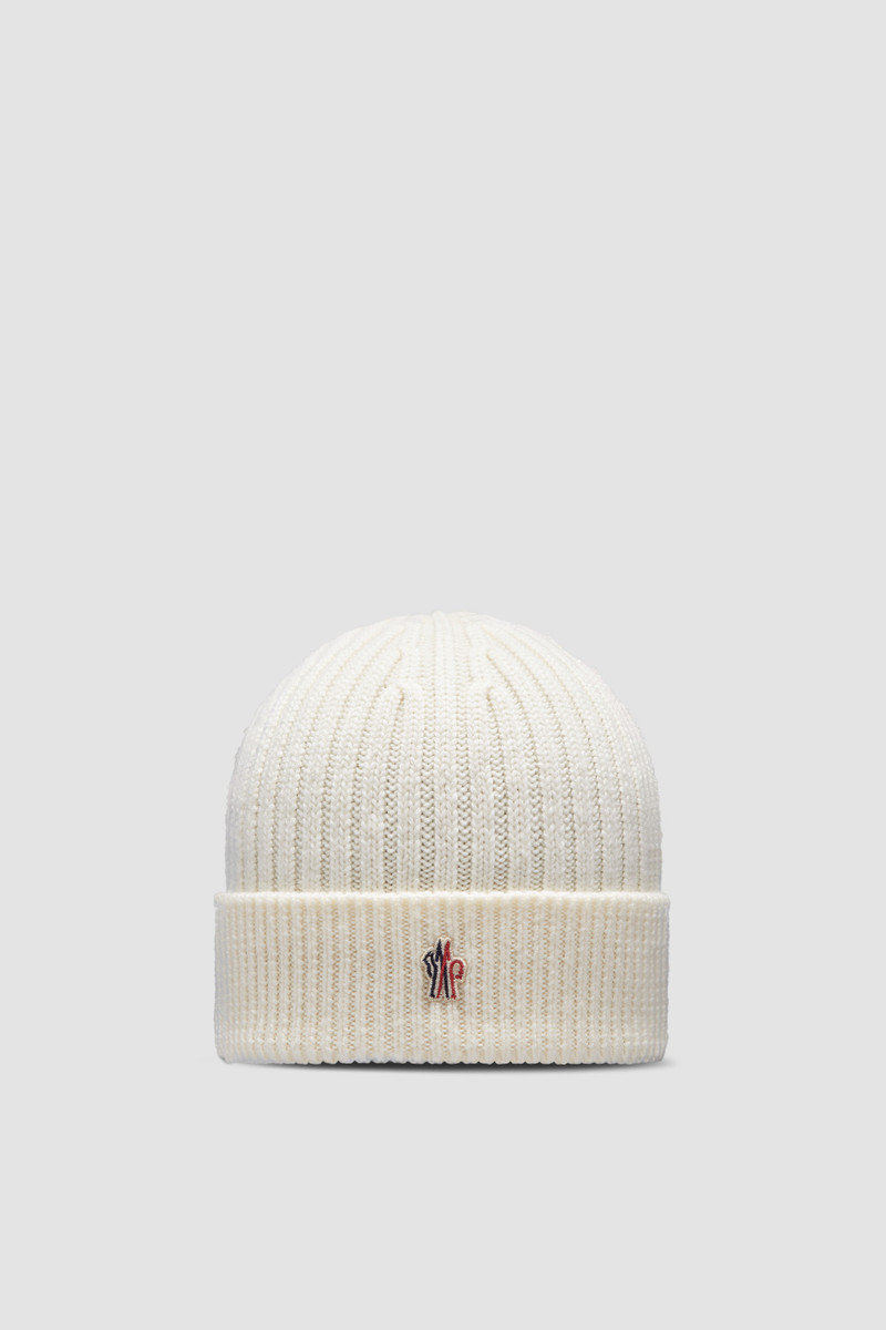 Ribbed Knit Wool Beanie 1
