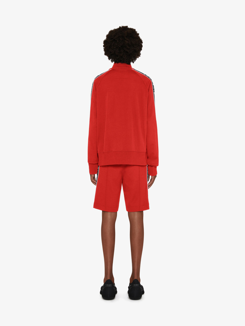 OVERSIZED JOGGER JACKET IN JERSEY WITH GIVENCHY BANDS 4