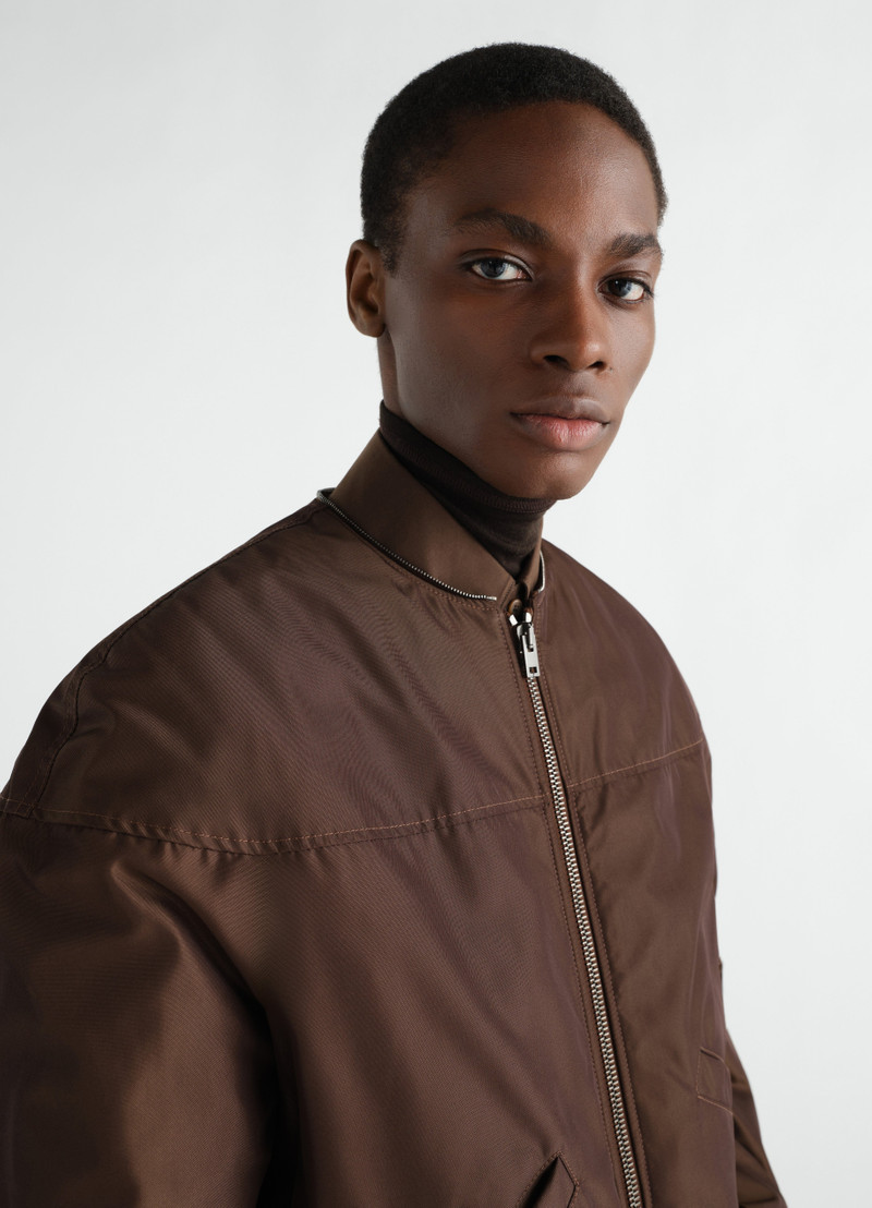 QUILTED BLOUSON IN WATER-REPELLENT CANVAS 6