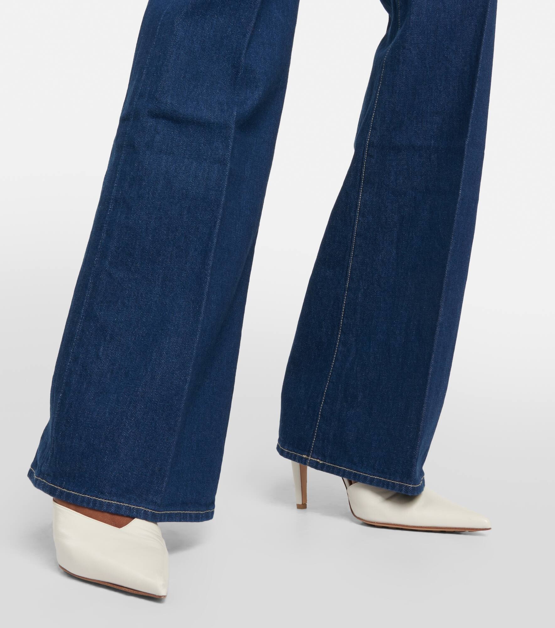 Crosbie high-rise wide-leg jeans - 5