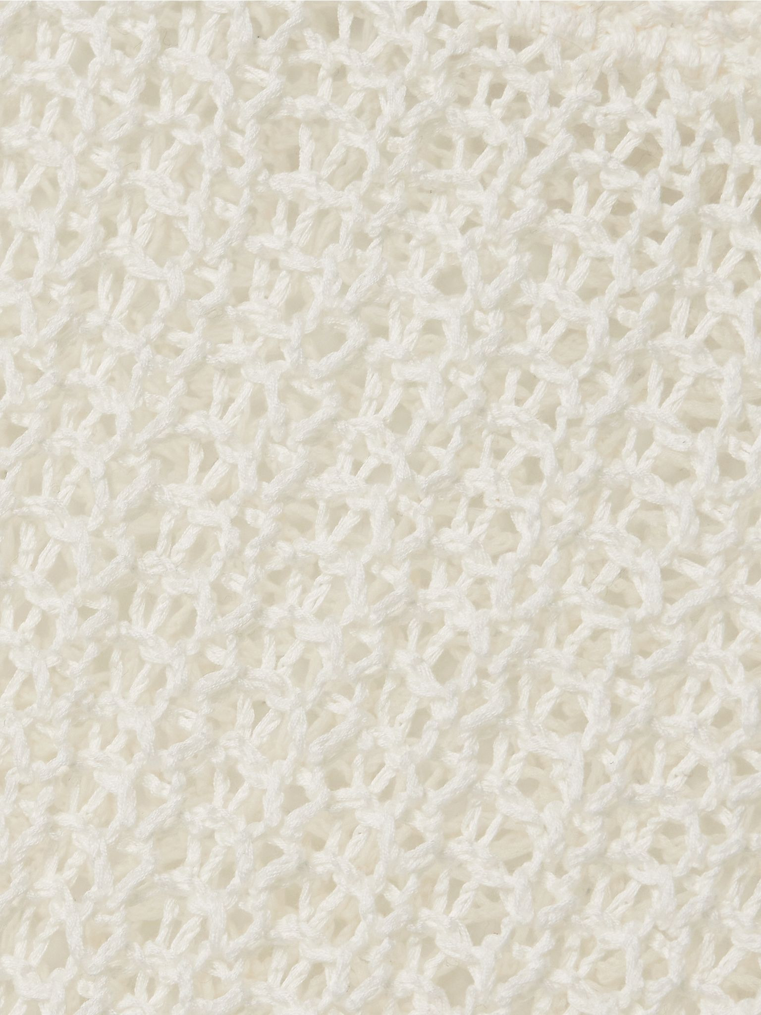 Elowen open-knit cotton sweater Cream - 4