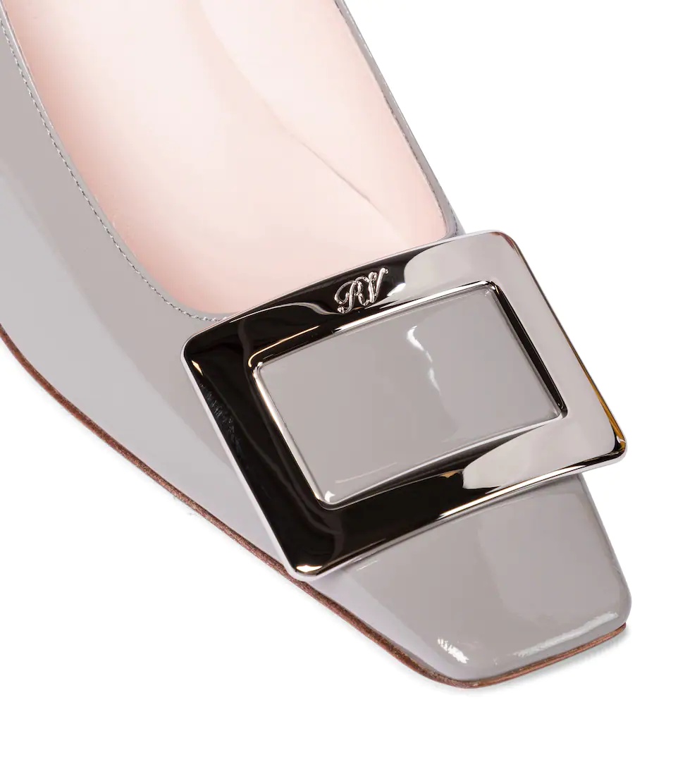 Belle Vivier 45 patent leather pumps - 6