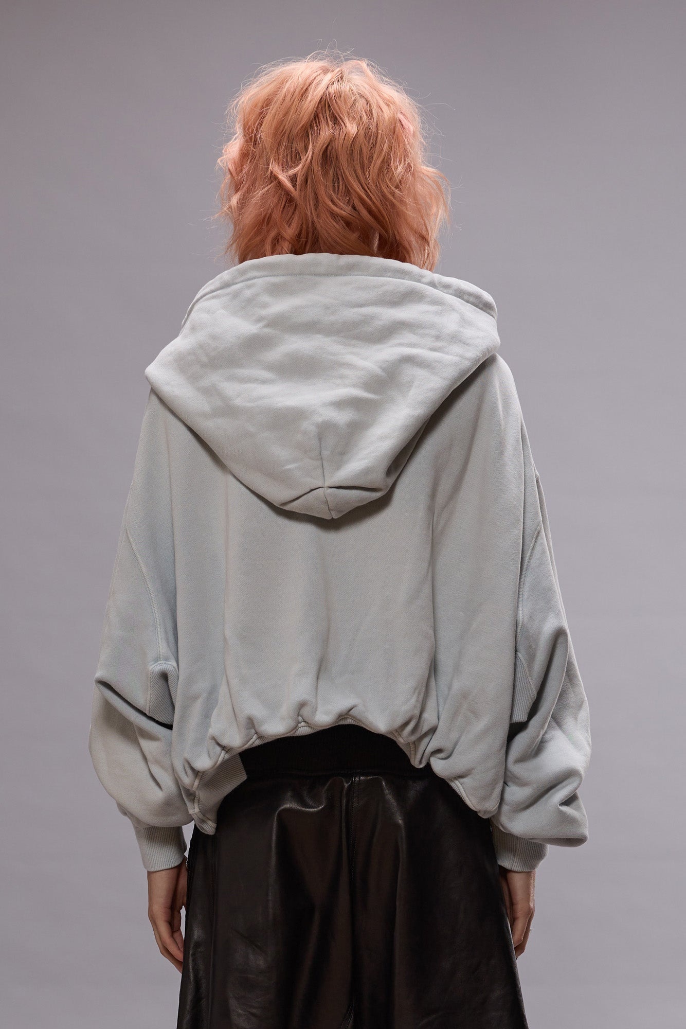BALLOON POPOVER HOODIE - LIGHT BLUE - 3