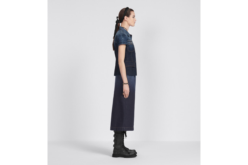Mid-Length Straight-Cut Skirt 5