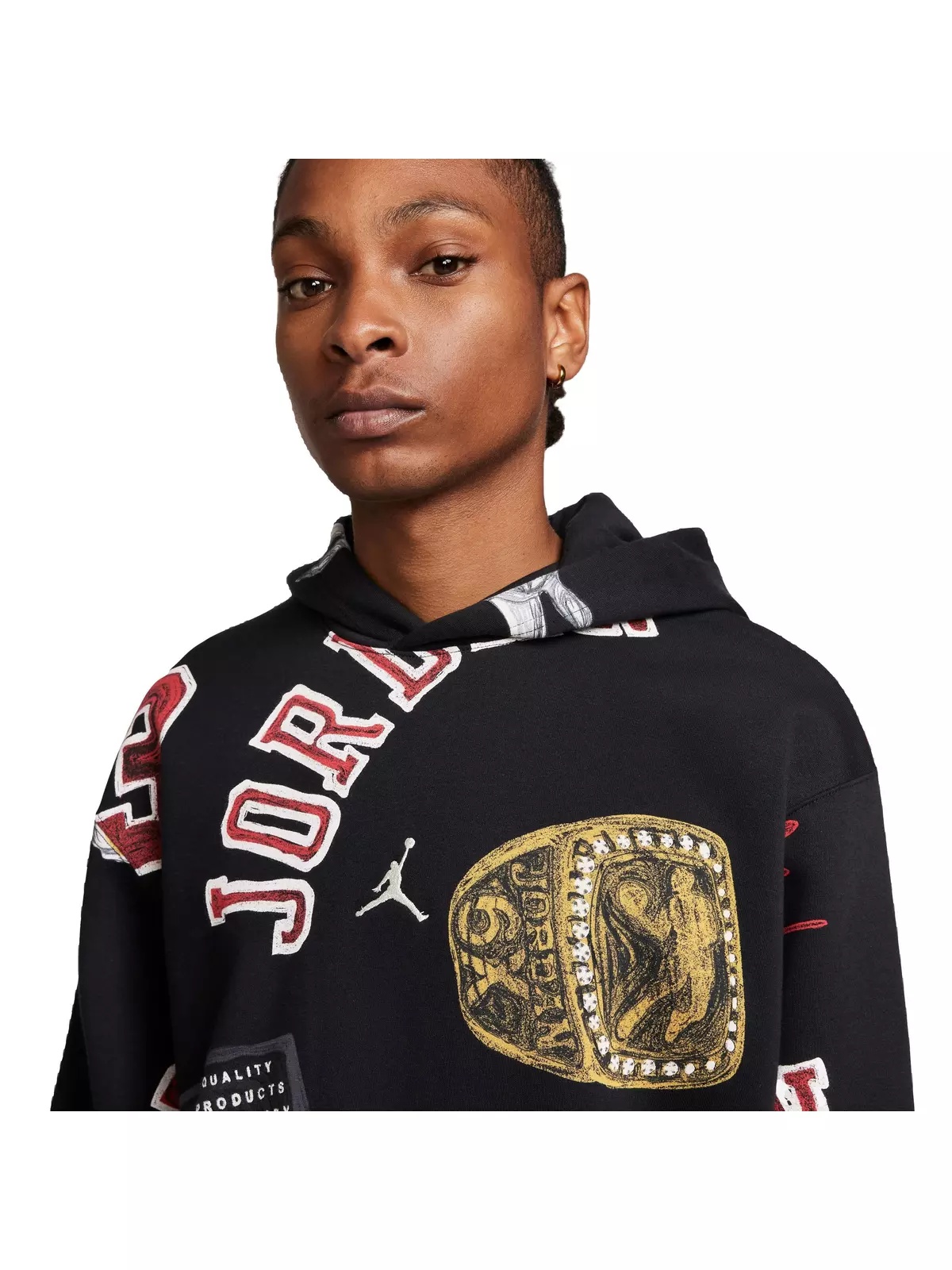 Men's Printed Hoodie - 3