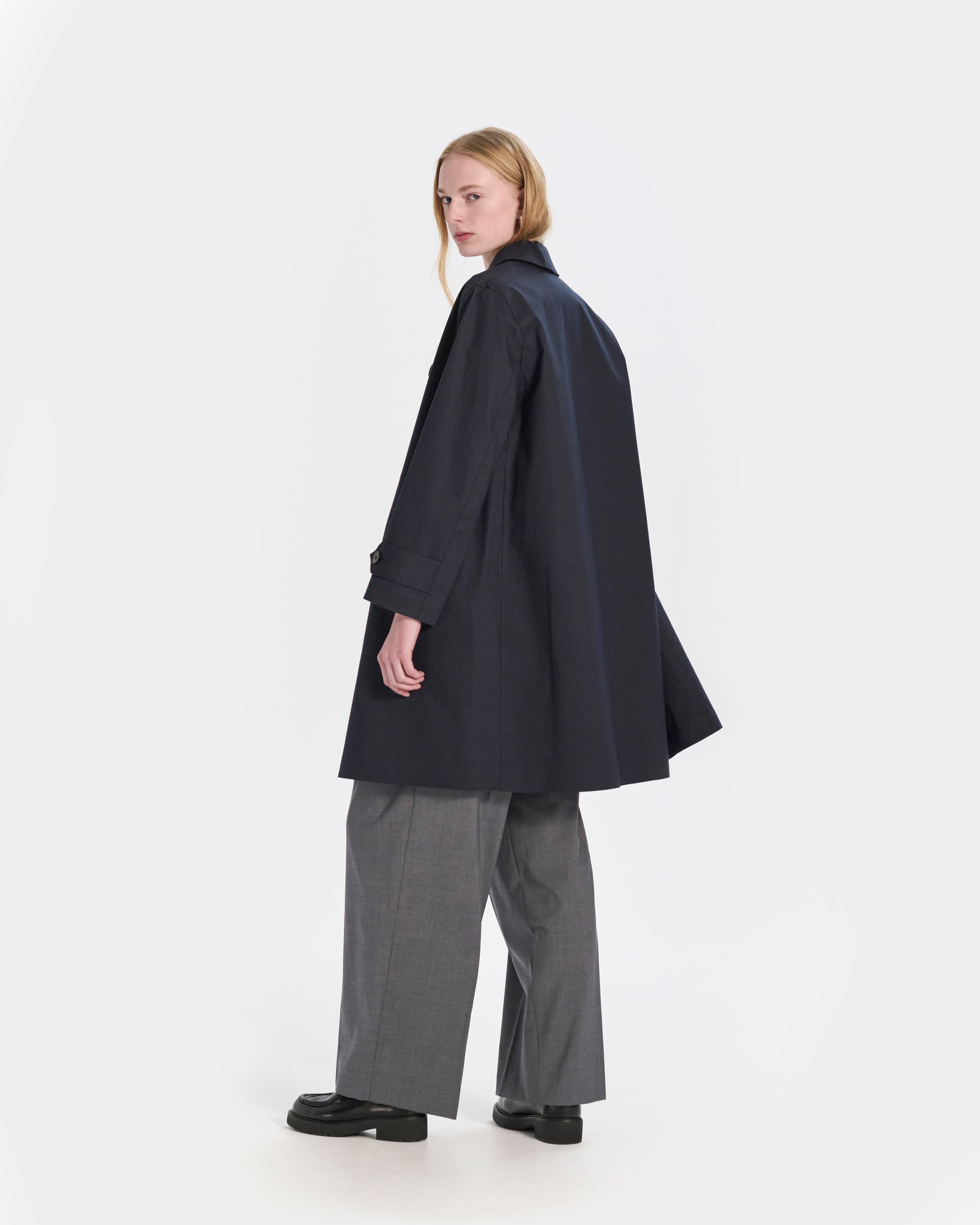 Banton Rubberised 3/4 Length Coat - 5
