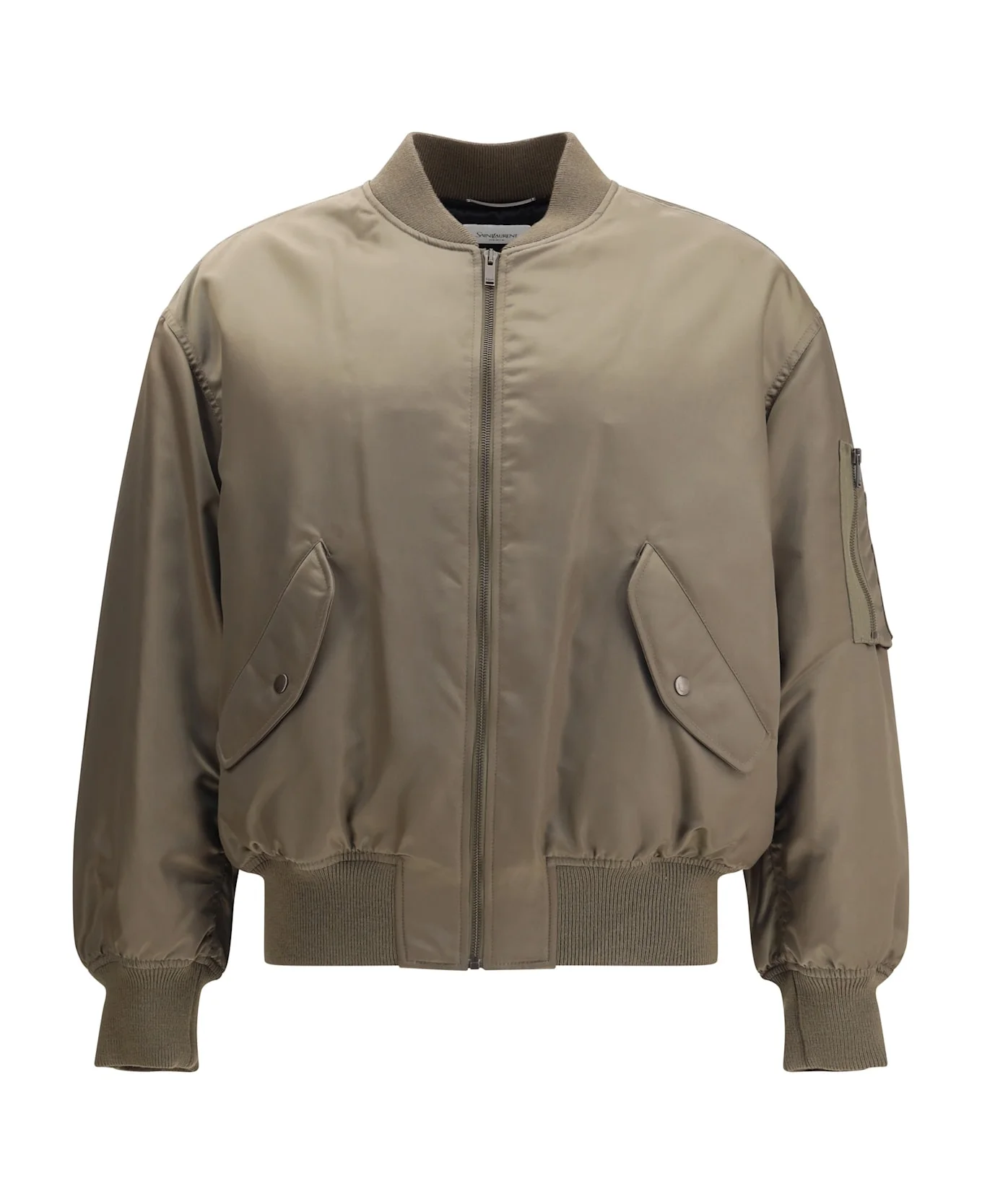 Oversized Bomber Jacket - 1