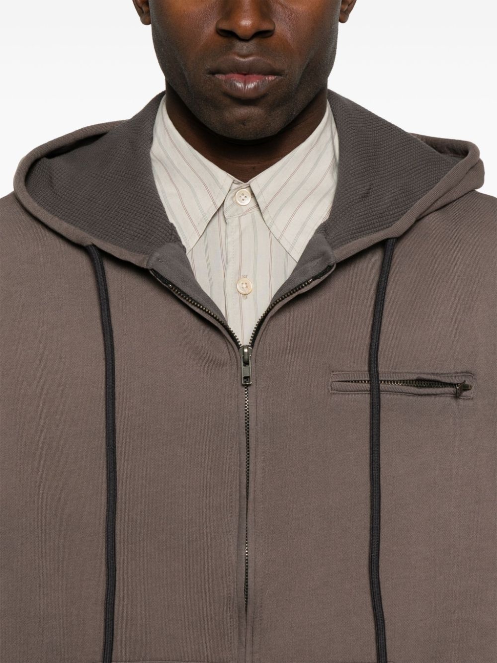 zip-up hoodie - 5
