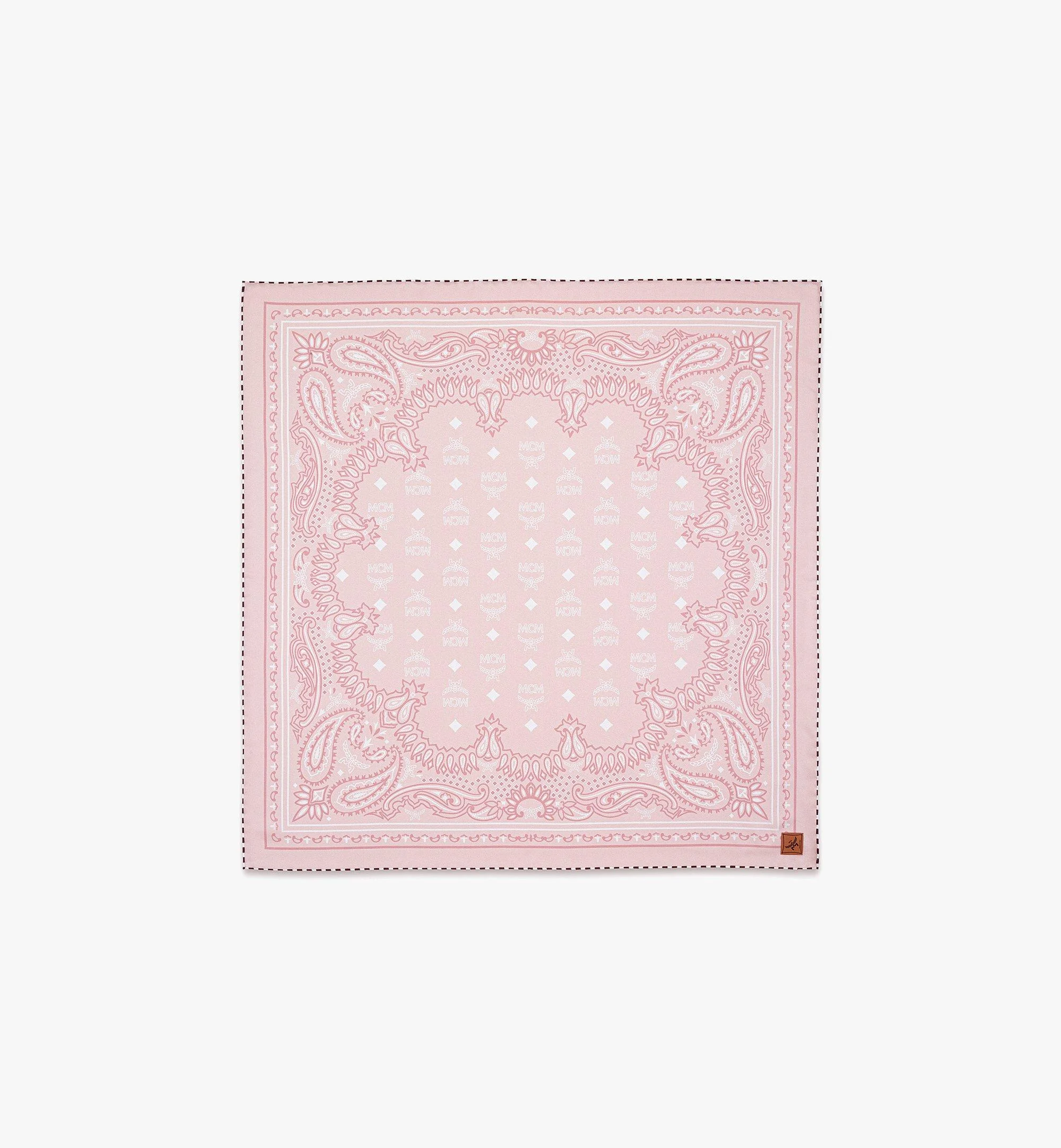Paisley Cotton-Silk Scarf - 1