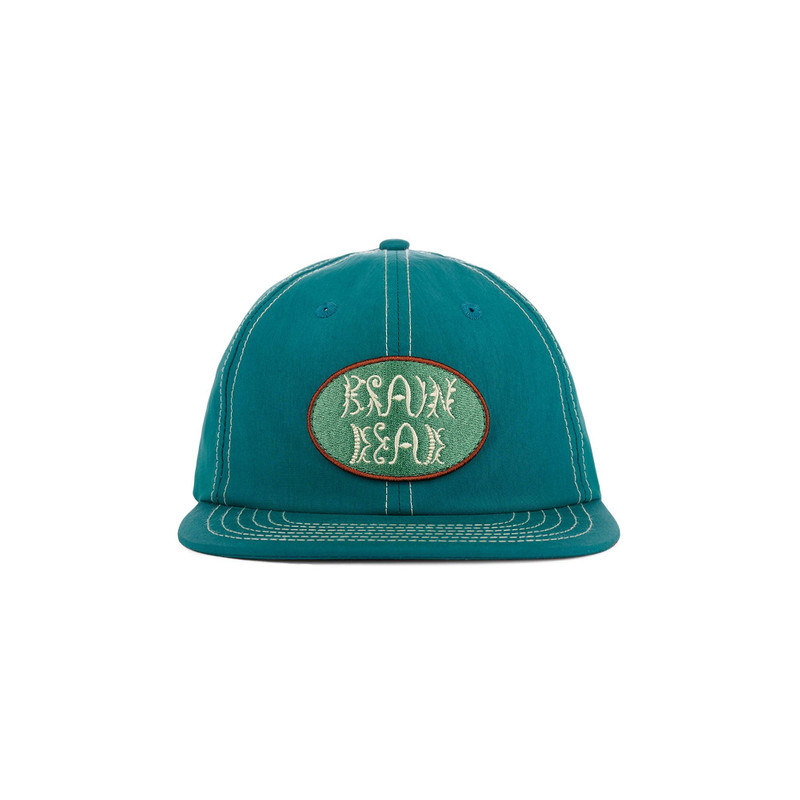 BRAIN DEAD Brain Dead Bugs Lyfe 6 Panel Cap 'Teal' outlook
