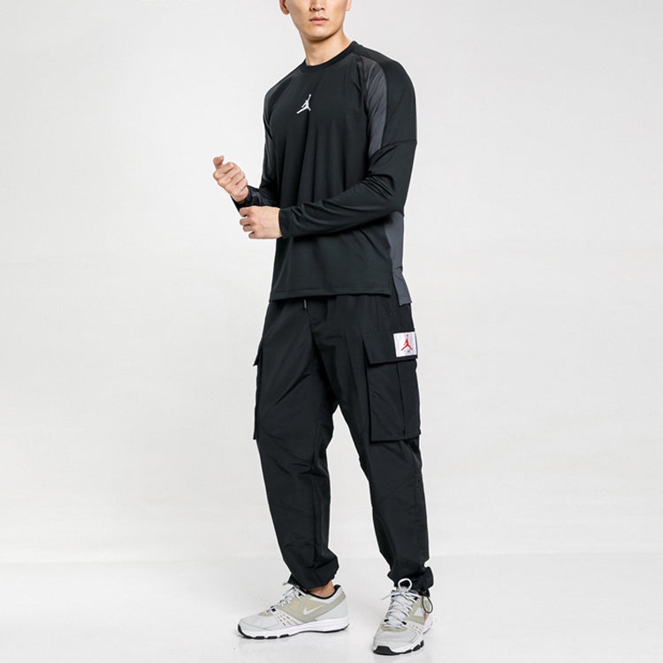 Air Jordan MENS Dri-FIT Long Sleeve Sports Black CV2352-010 - 4