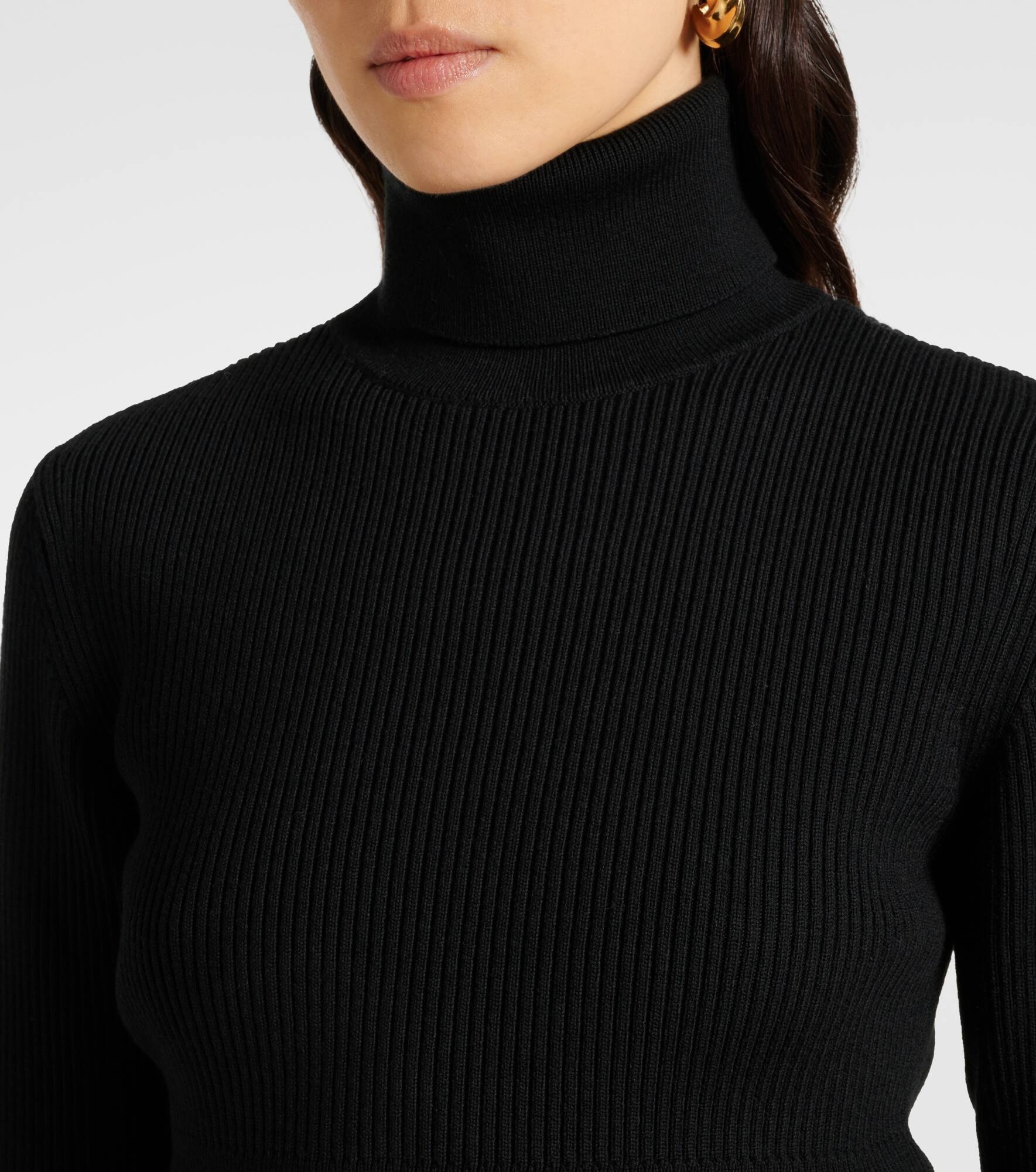 Logo turtleneck sweater - 4