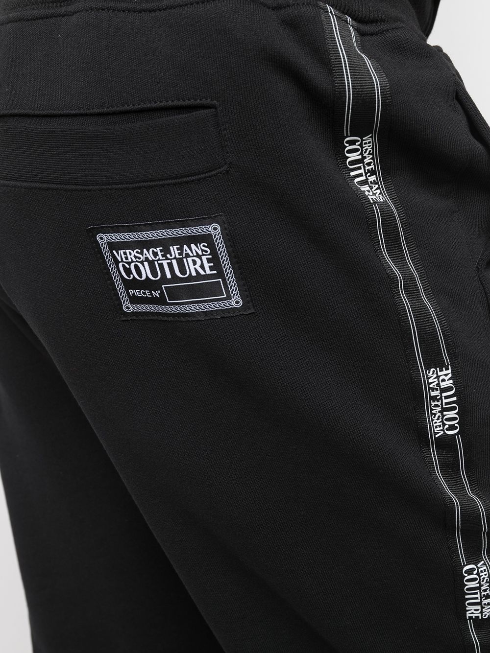 logo-tape track pants - 5