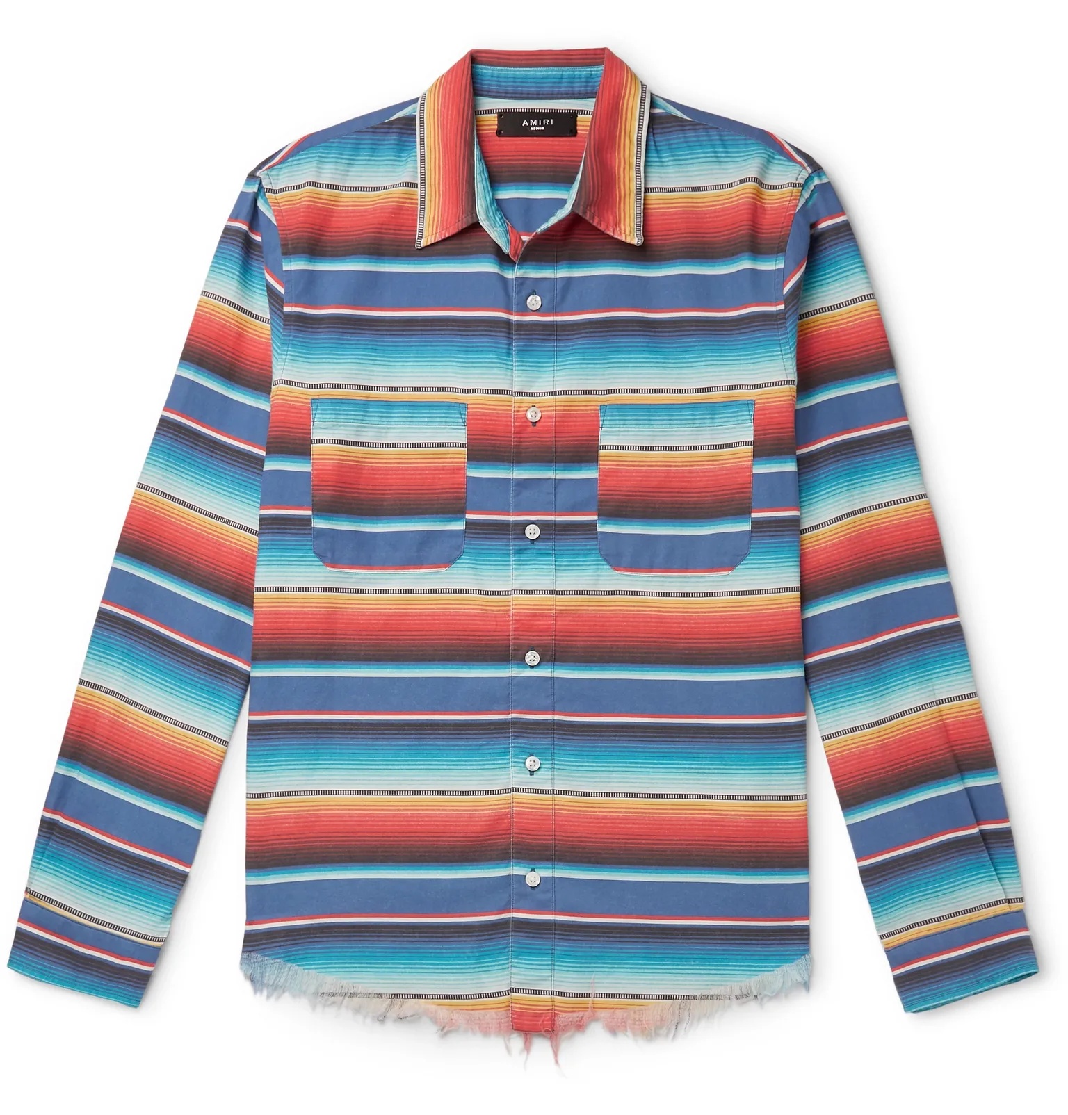 Baja Striped Cotton Shirt - 1