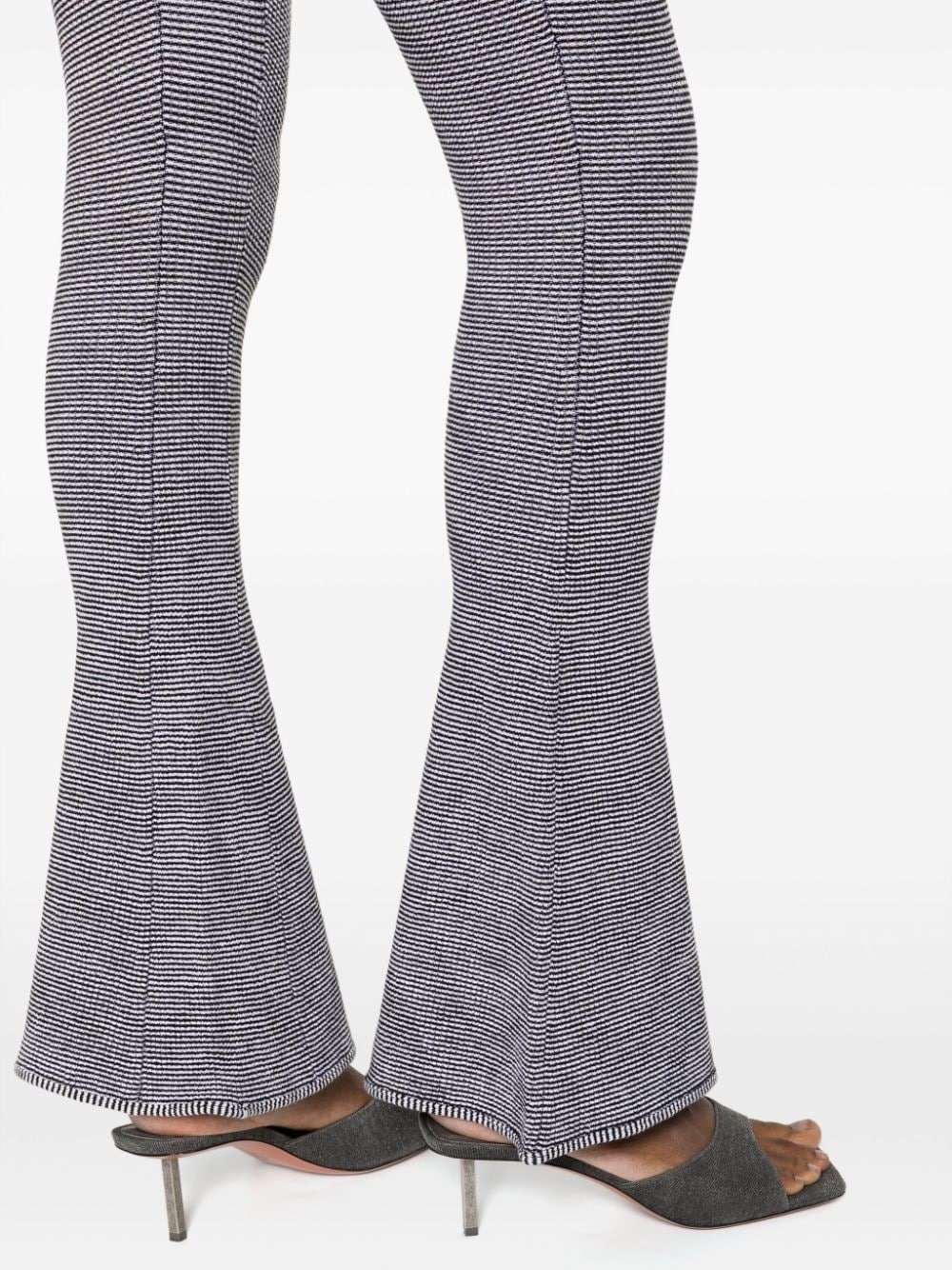 Tent mid-rise flared trousers - 5