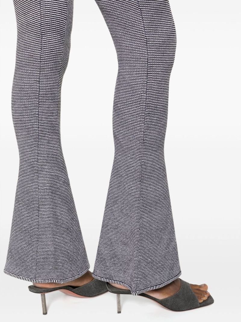 Tent mid-rise flared trousers 5