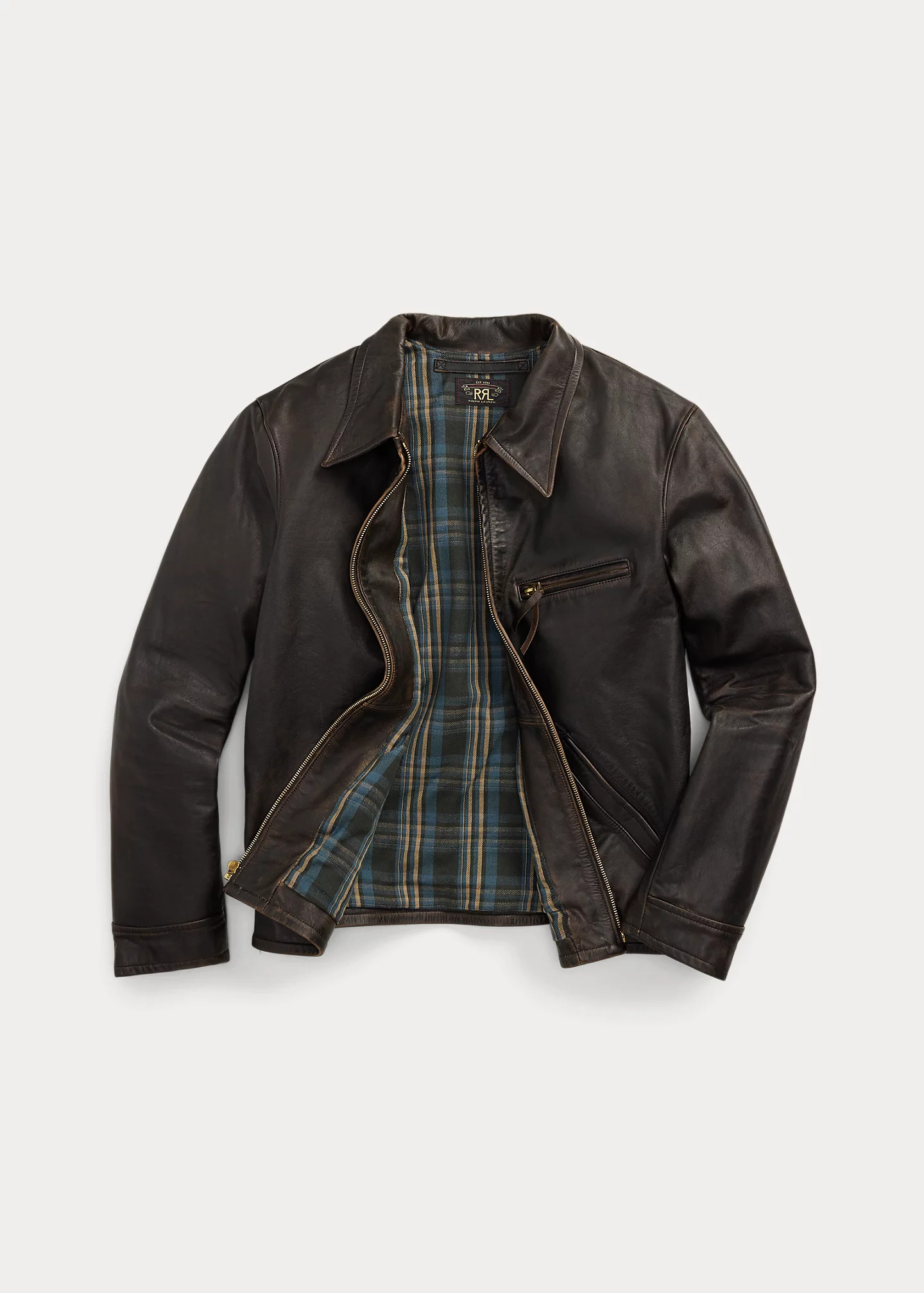 RRL JACKET ブルゾン L RRL by Ralph Lauren Leather Jacket | REVERSIBLE