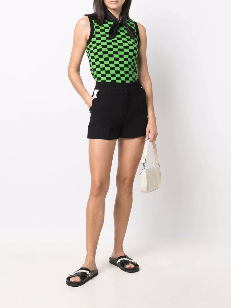 REDValentino scalloped pocket shorts outlook
