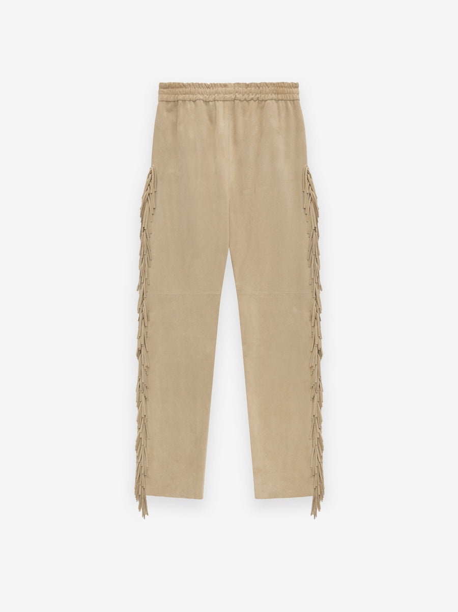 Suede Side Fringe Forum Pant - 2
