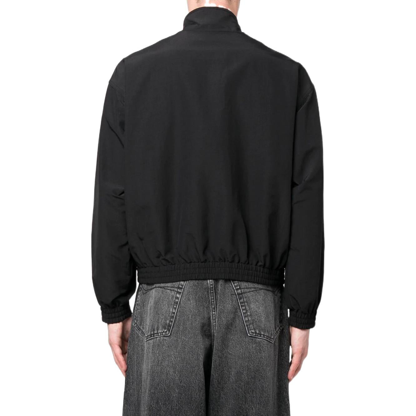 Balenciaga 3B Sports Icon Tracksuit Jacket Small Fit 'Black' 704505TKO481000 - 4