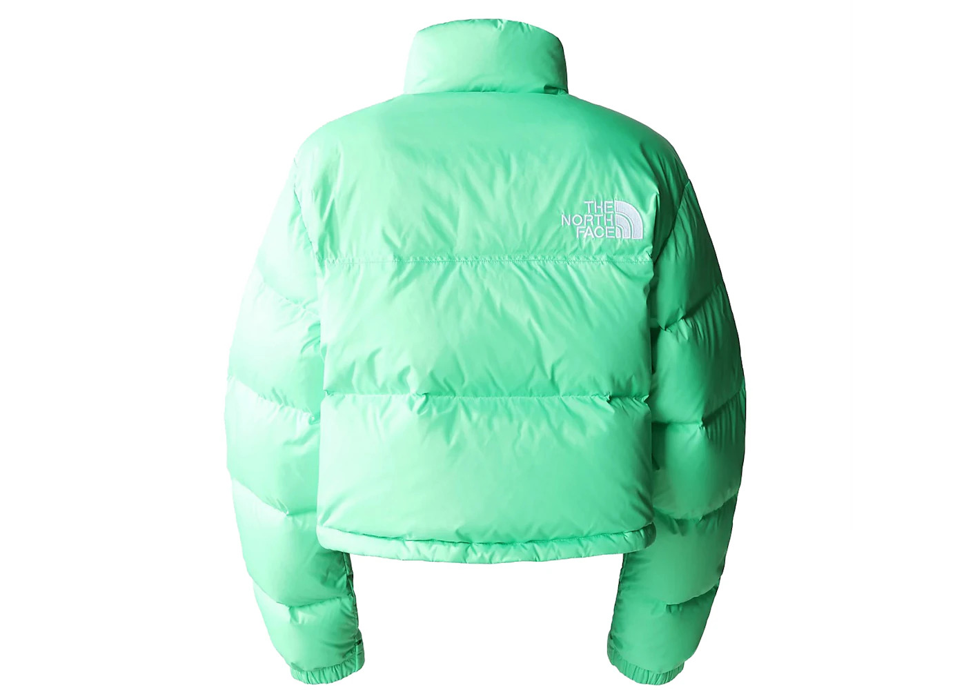 The North Face Women's Nuptse Short Jacket Chlorophyll Green - 2