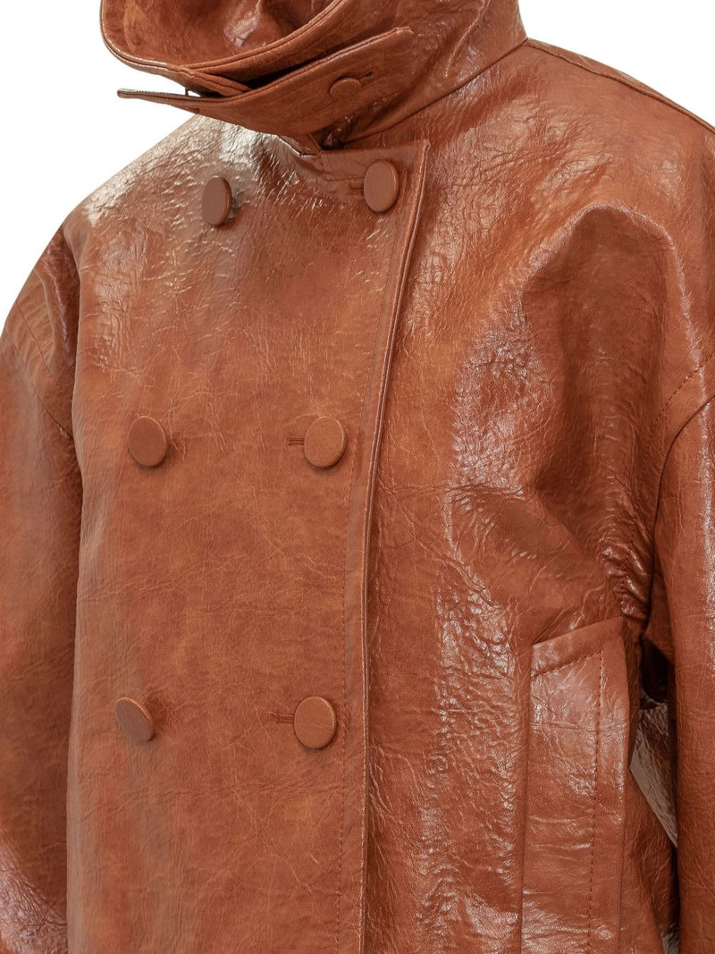 balloon-sleeve double-breasted jacket 4
