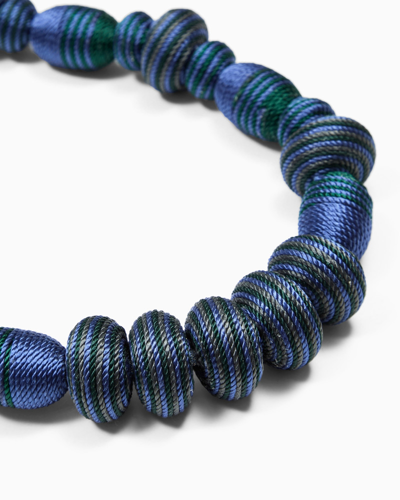 GIORGIO ARMANI TUBULAR NECKLACE IN A VISCOSE BLEND outlook