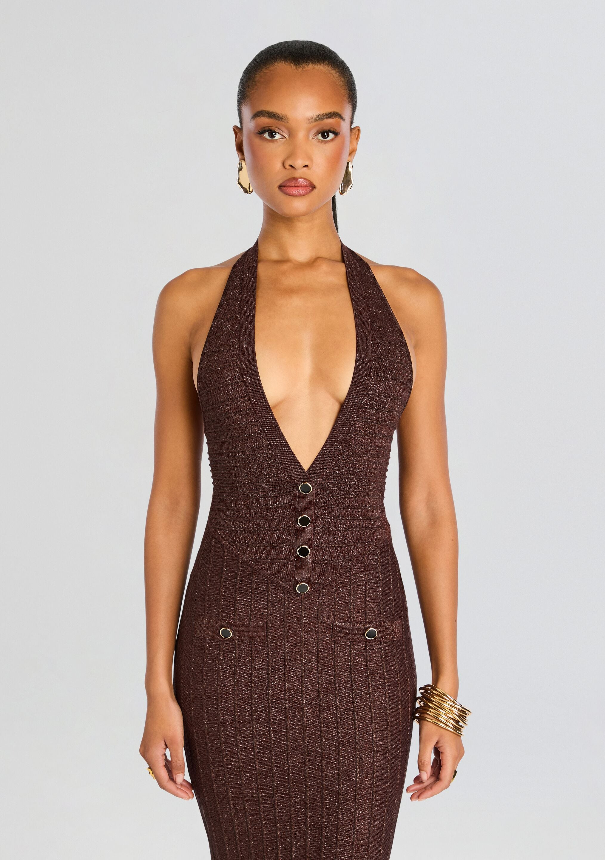 MARILINA KNIT DRESS - 5