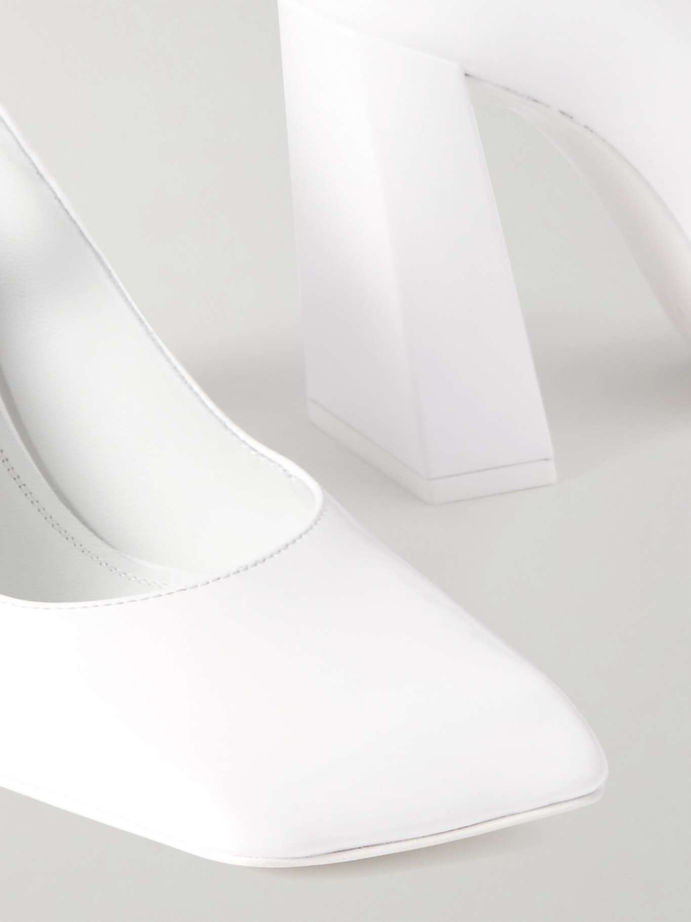 Charlotte patent-leather Mary Jane pumps - 4