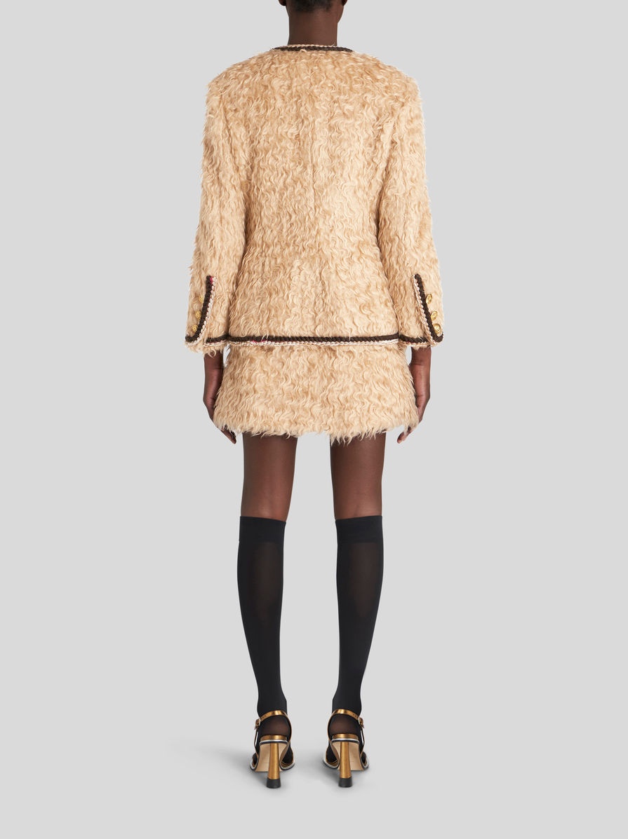 ROUND NECK JACKET - 4