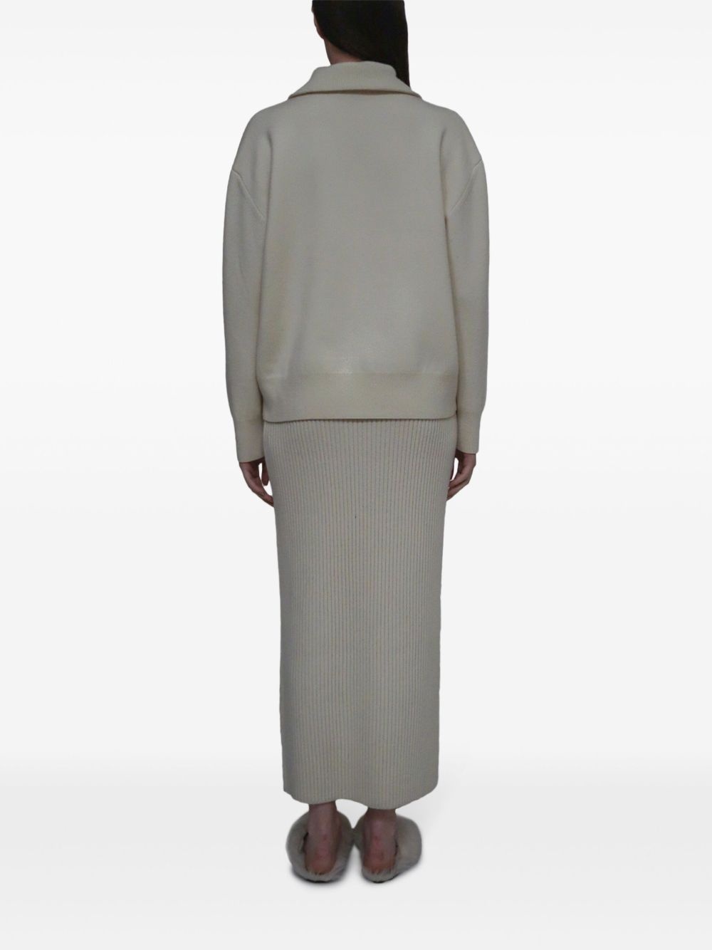 double-layer pullover jumper - 5