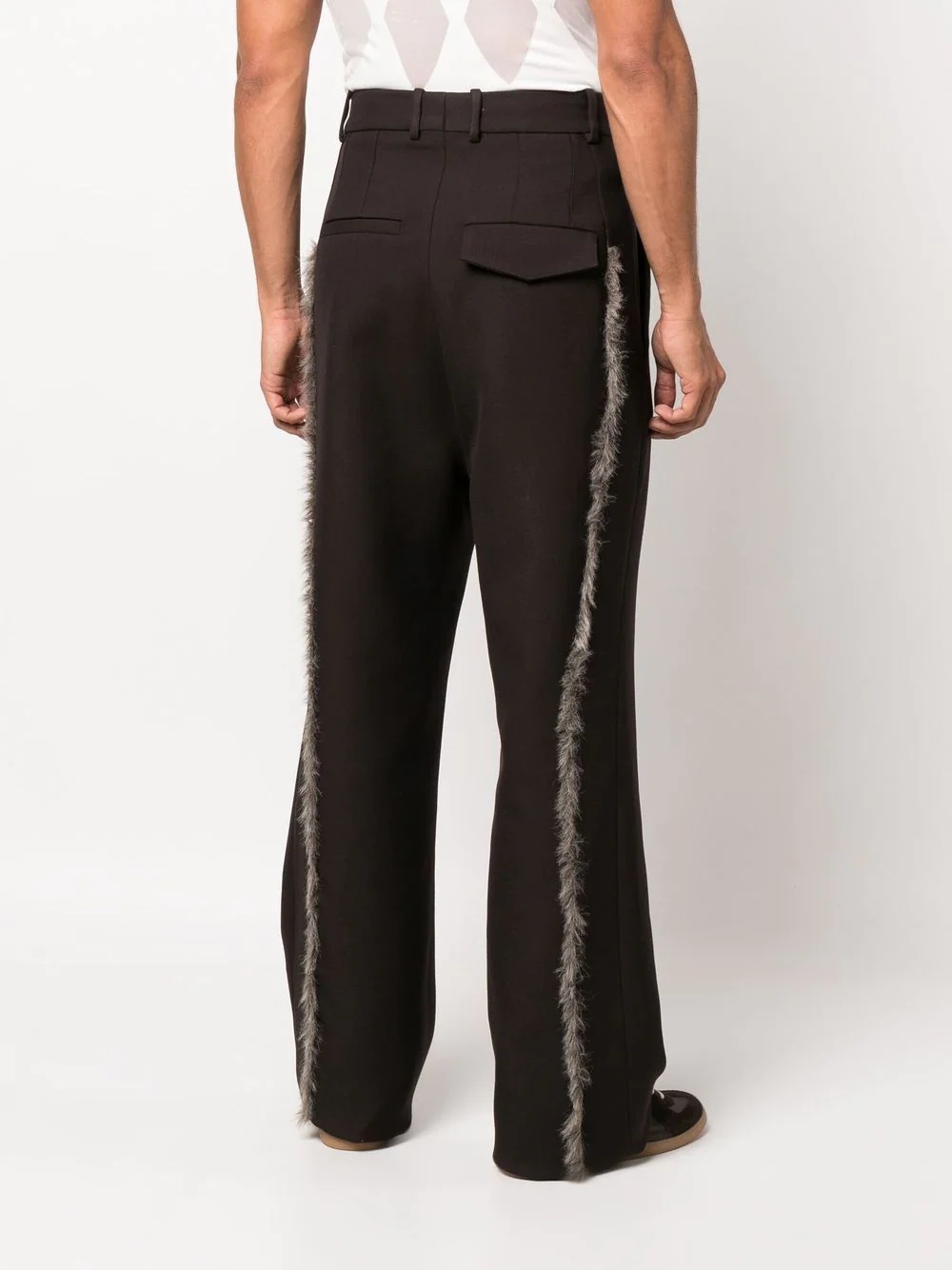 Penzer side-stripe tailored trousers - 4